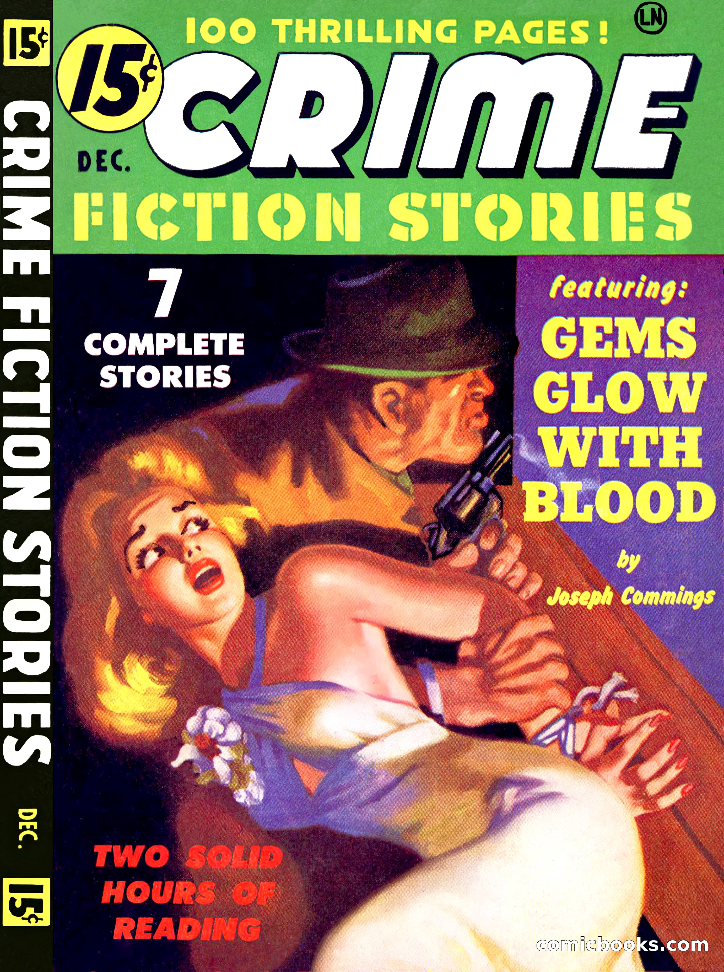 Crime Fiction Stories, December 1950 — page 1 of 101