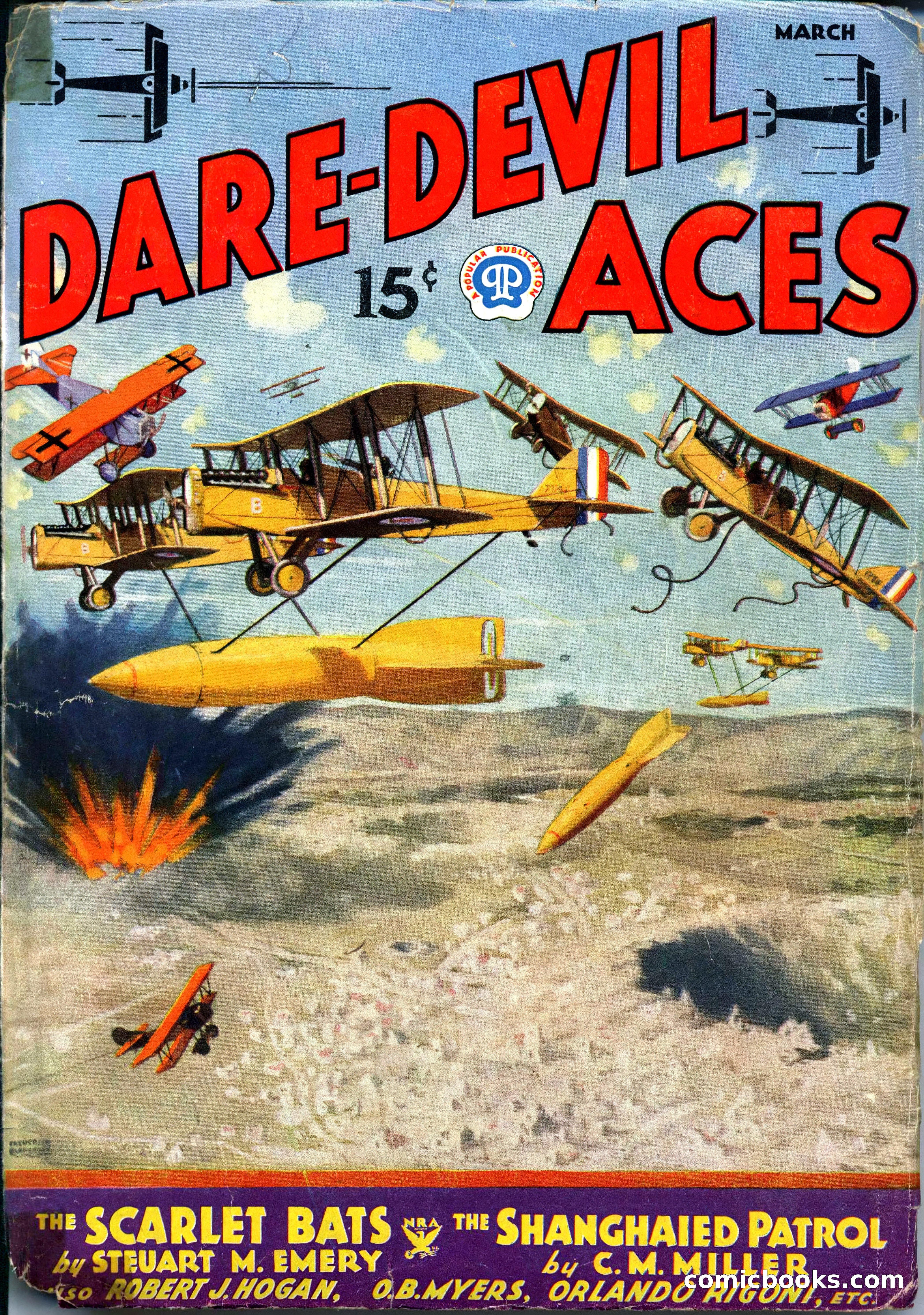 Dare-Devil Aces, March 1935 — page 1 of 132