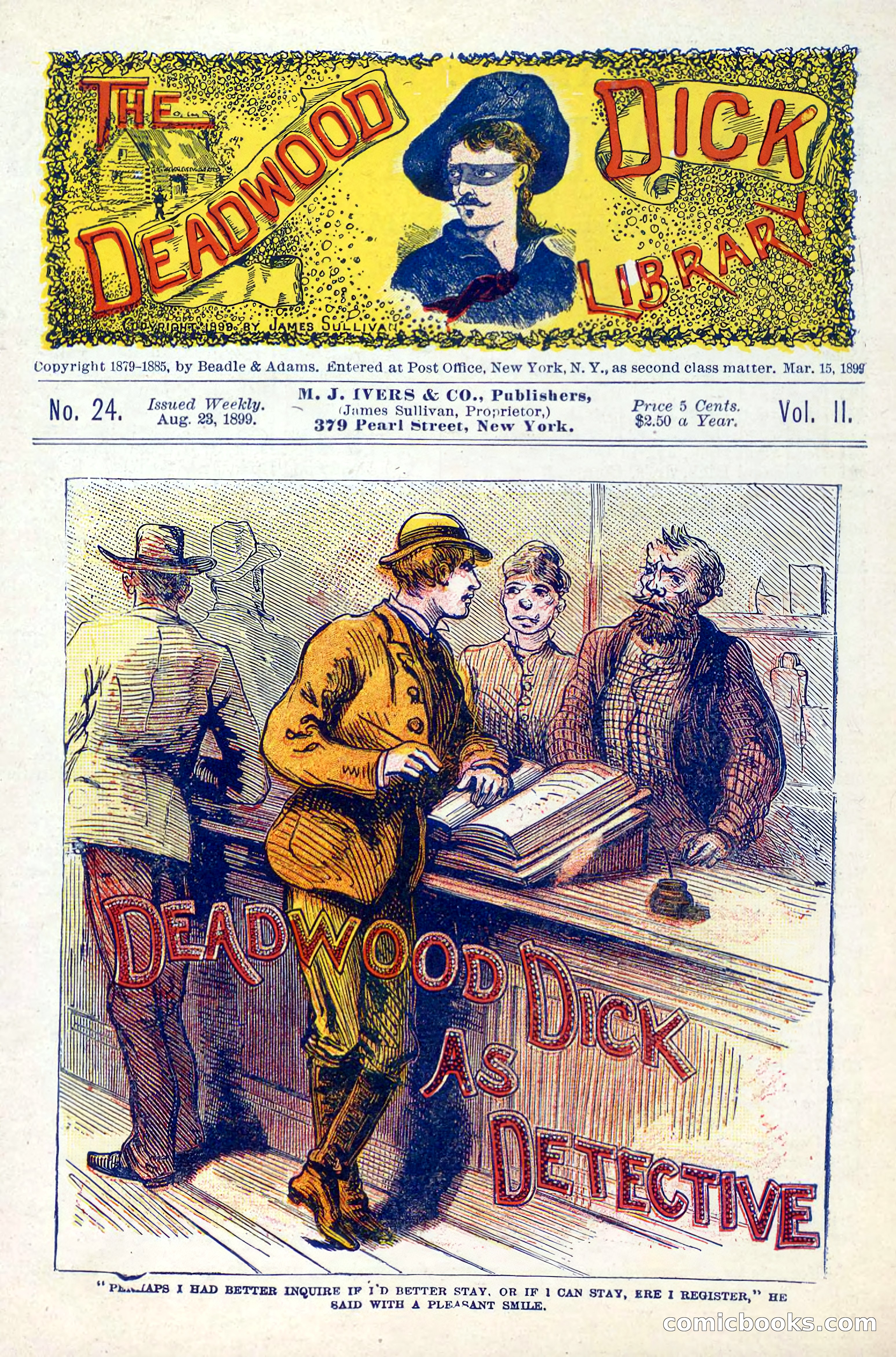 The Deadwood Dick Library, Vol. II, No. 24 — page 1 of 38