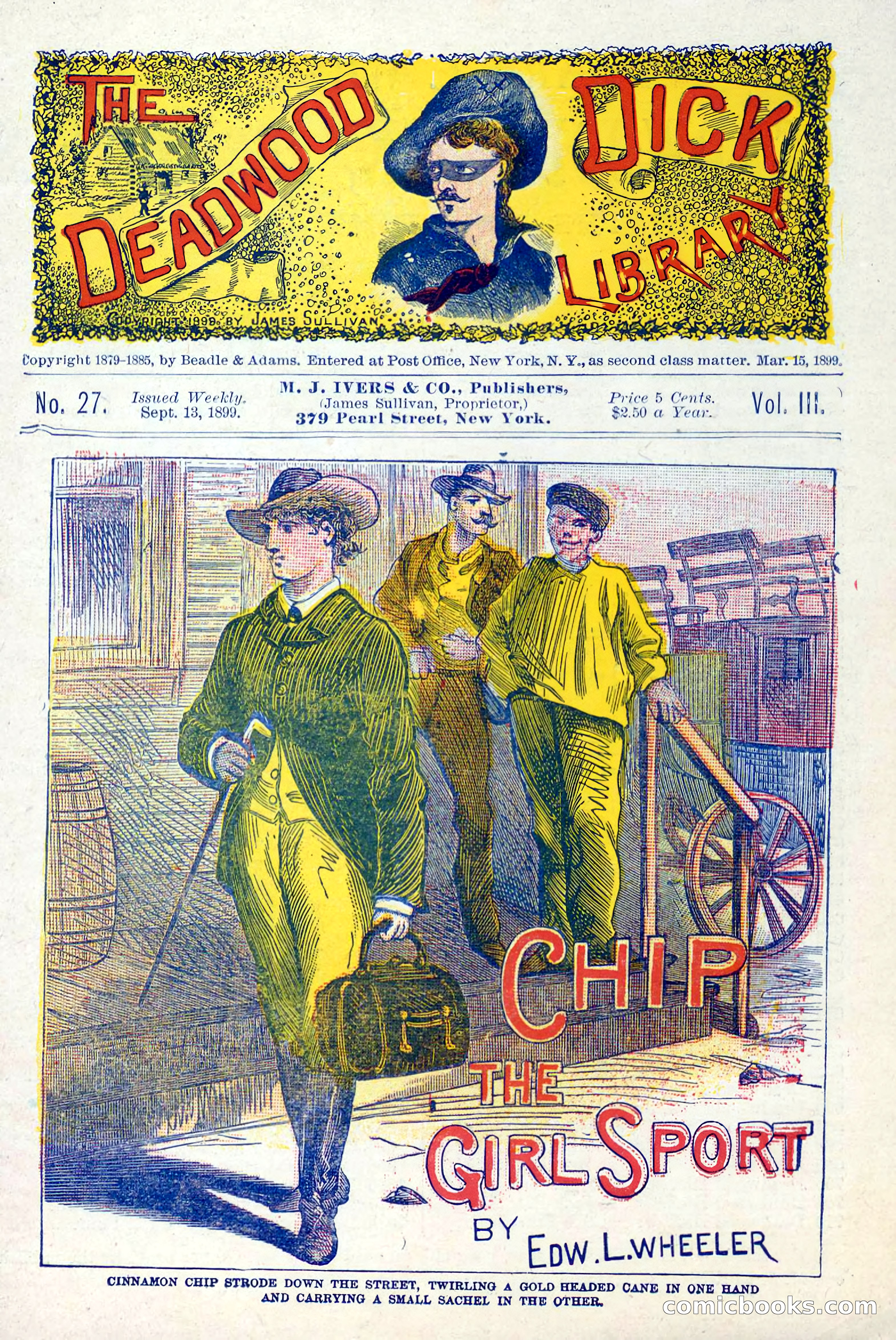 The Deadwood Dick Library, No. 27 — page 1 of 38