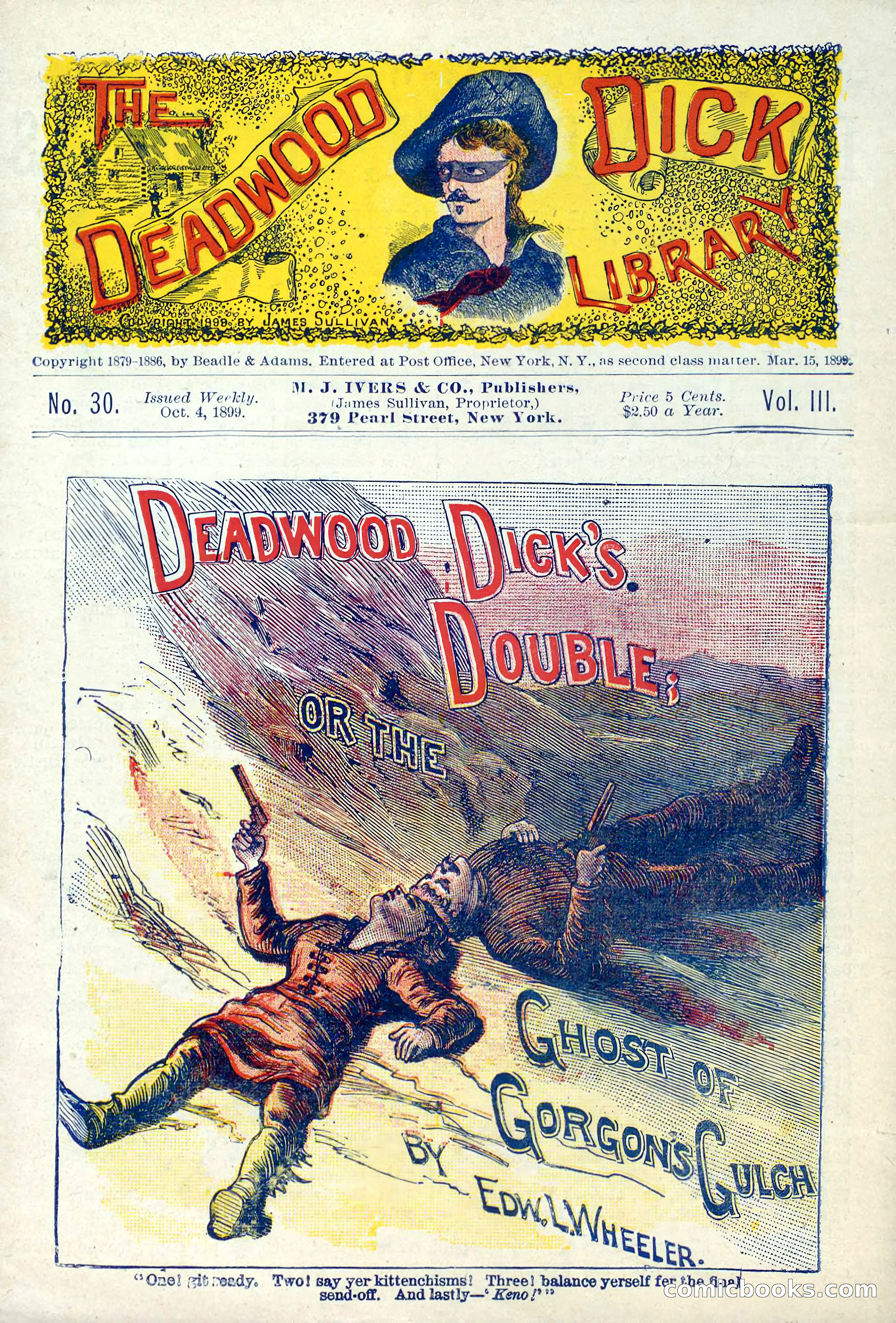 Deadwood Dick Library, Vol. III, No. 30 — page 1 of 40
