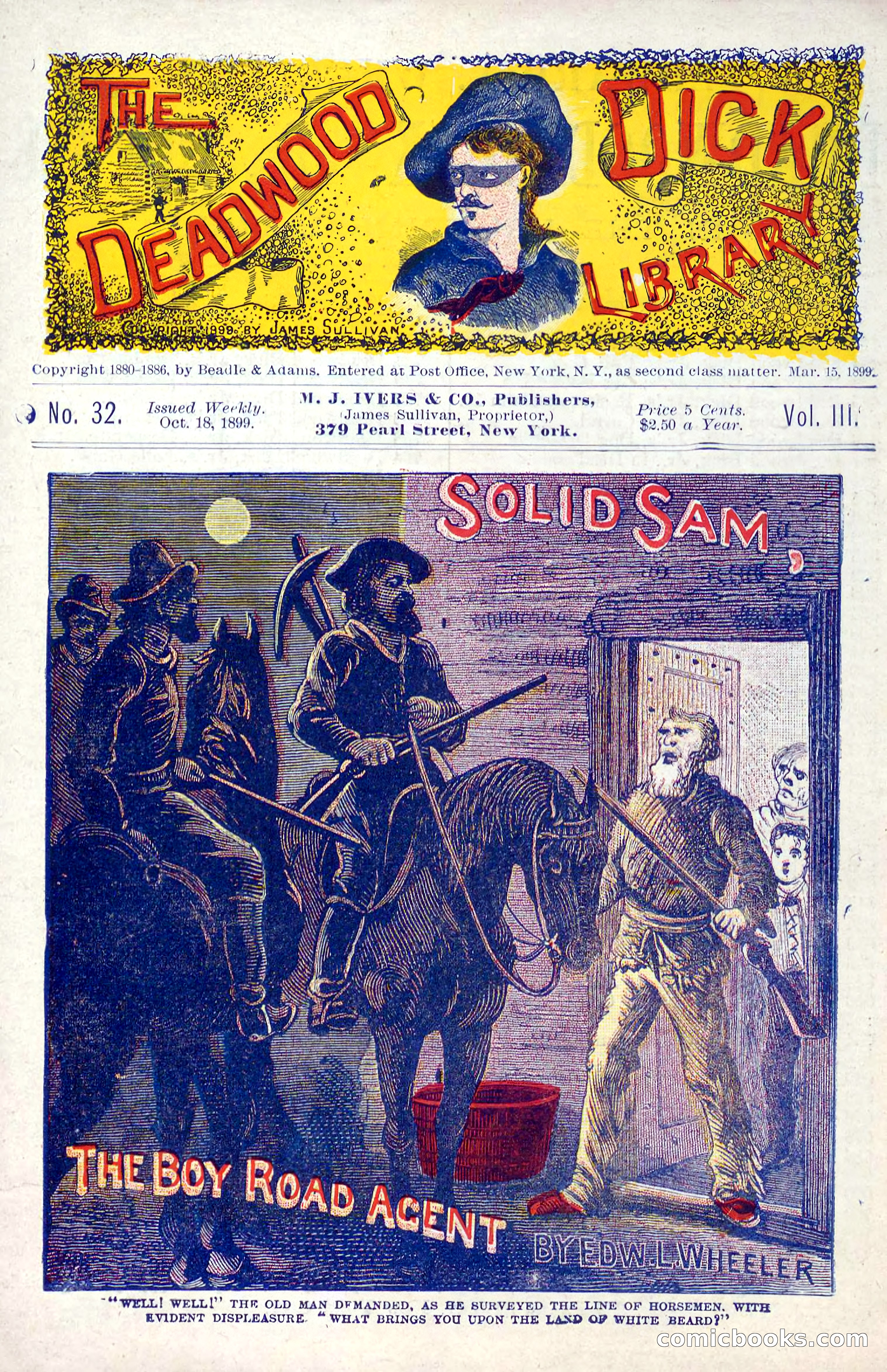 Deadwood Dick Library, Vol. III, No. 32 — page 1 of 42