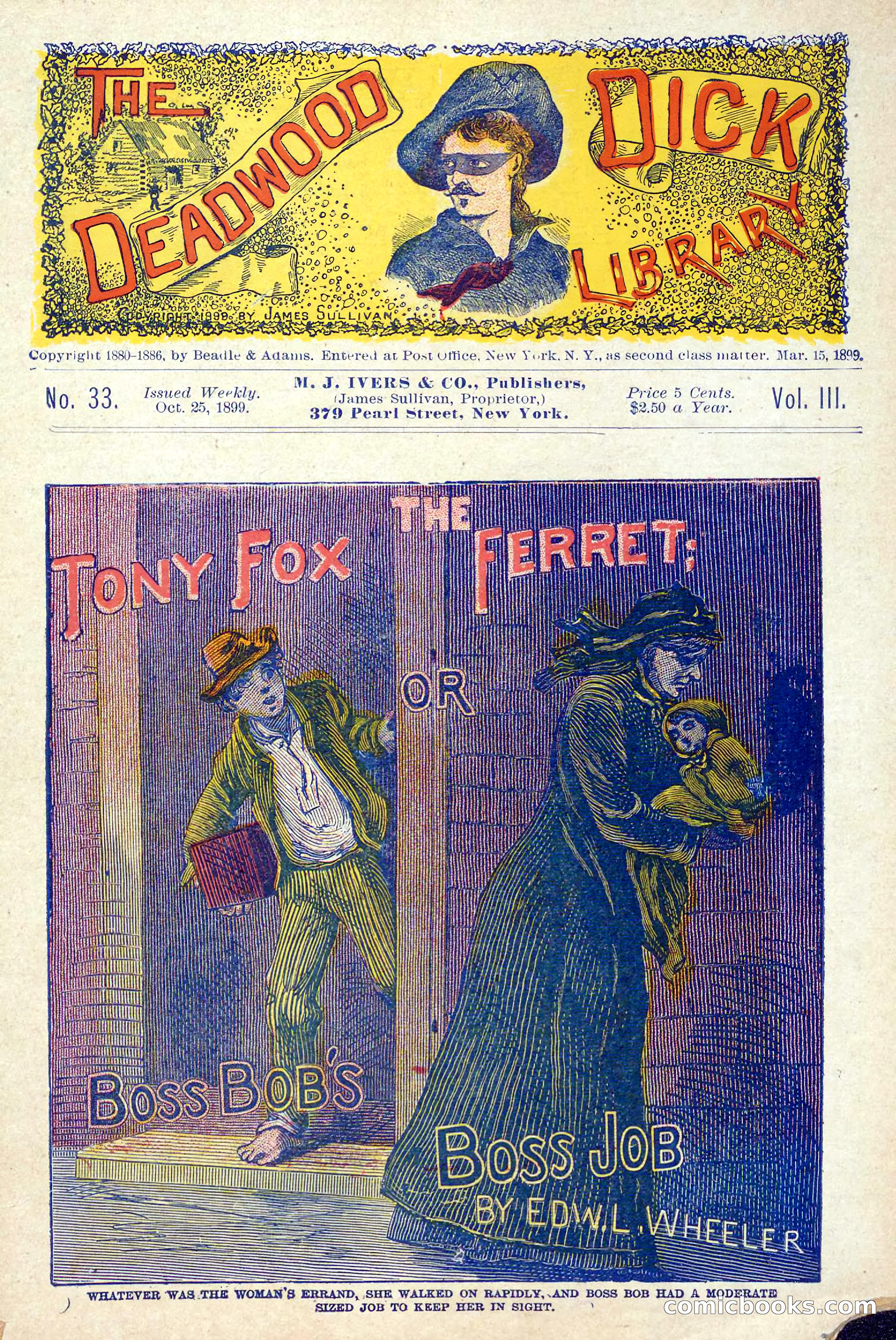 The Deadwood Dick Library, Vol. III, No. 33 — page 1 of 39