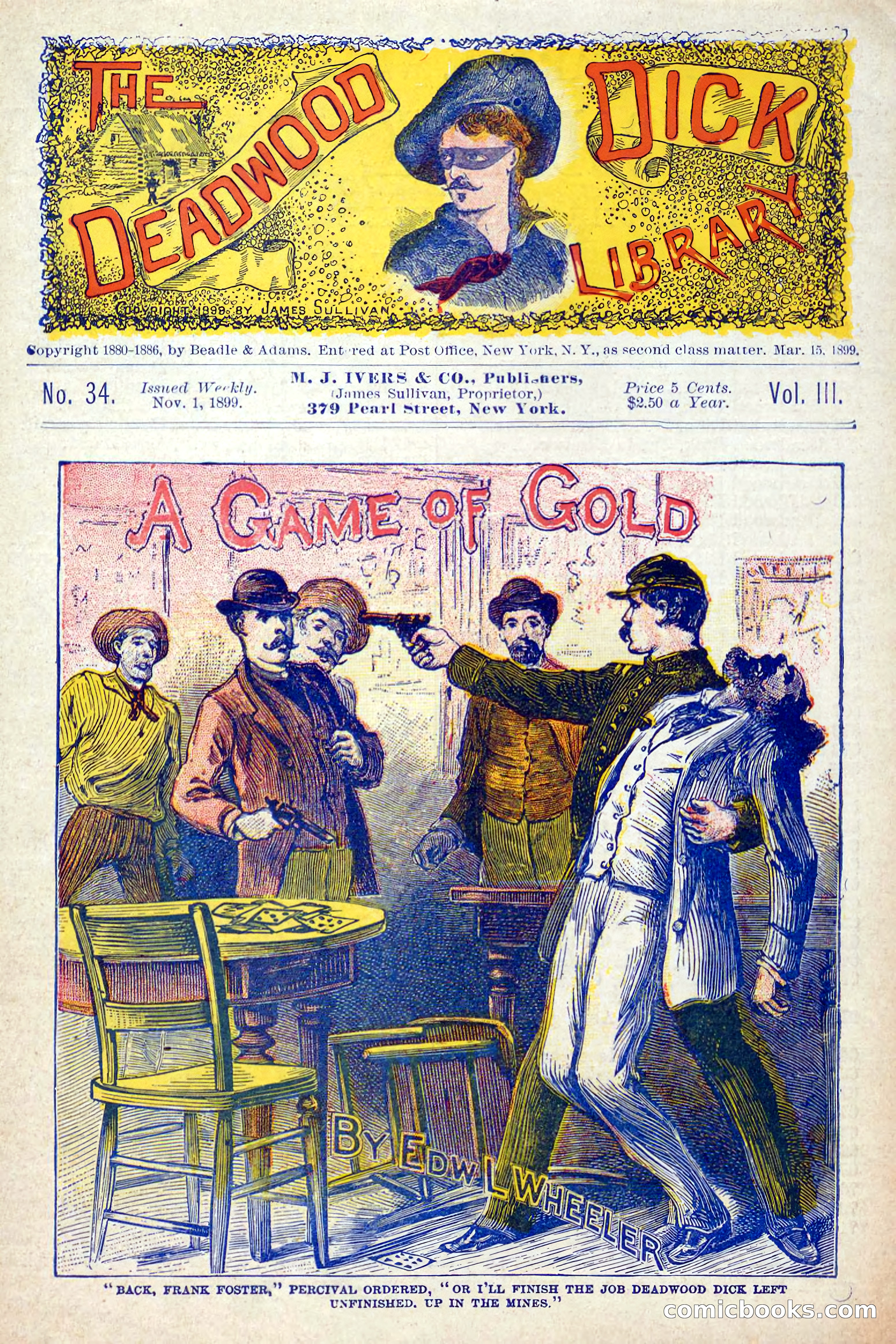 The Deadwood Dick Library, Vol. III, No. 34 — page 1 of 42