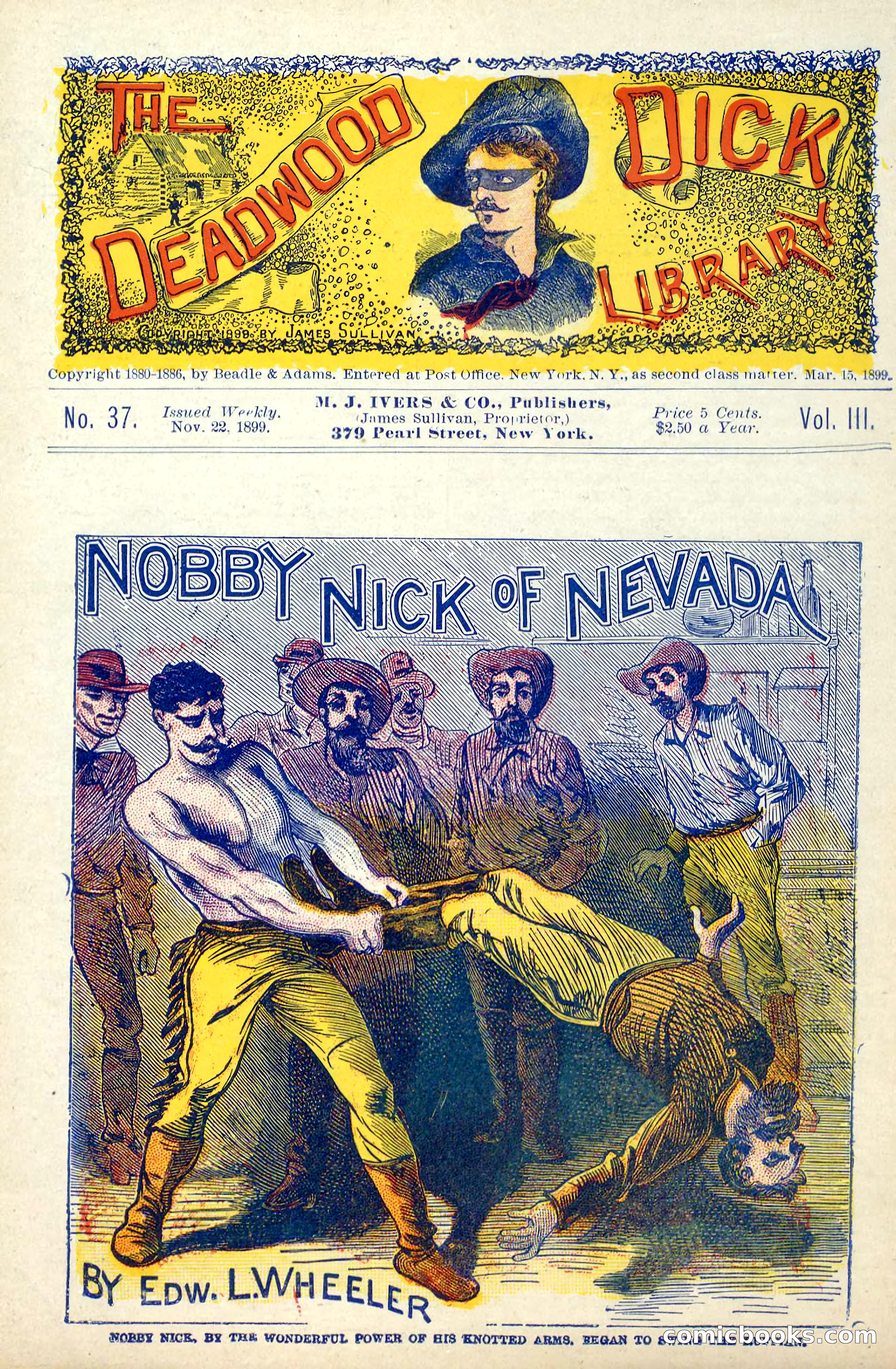 The Deadwood Dick Library, Vol. III, No. 37 — page 1 of 42