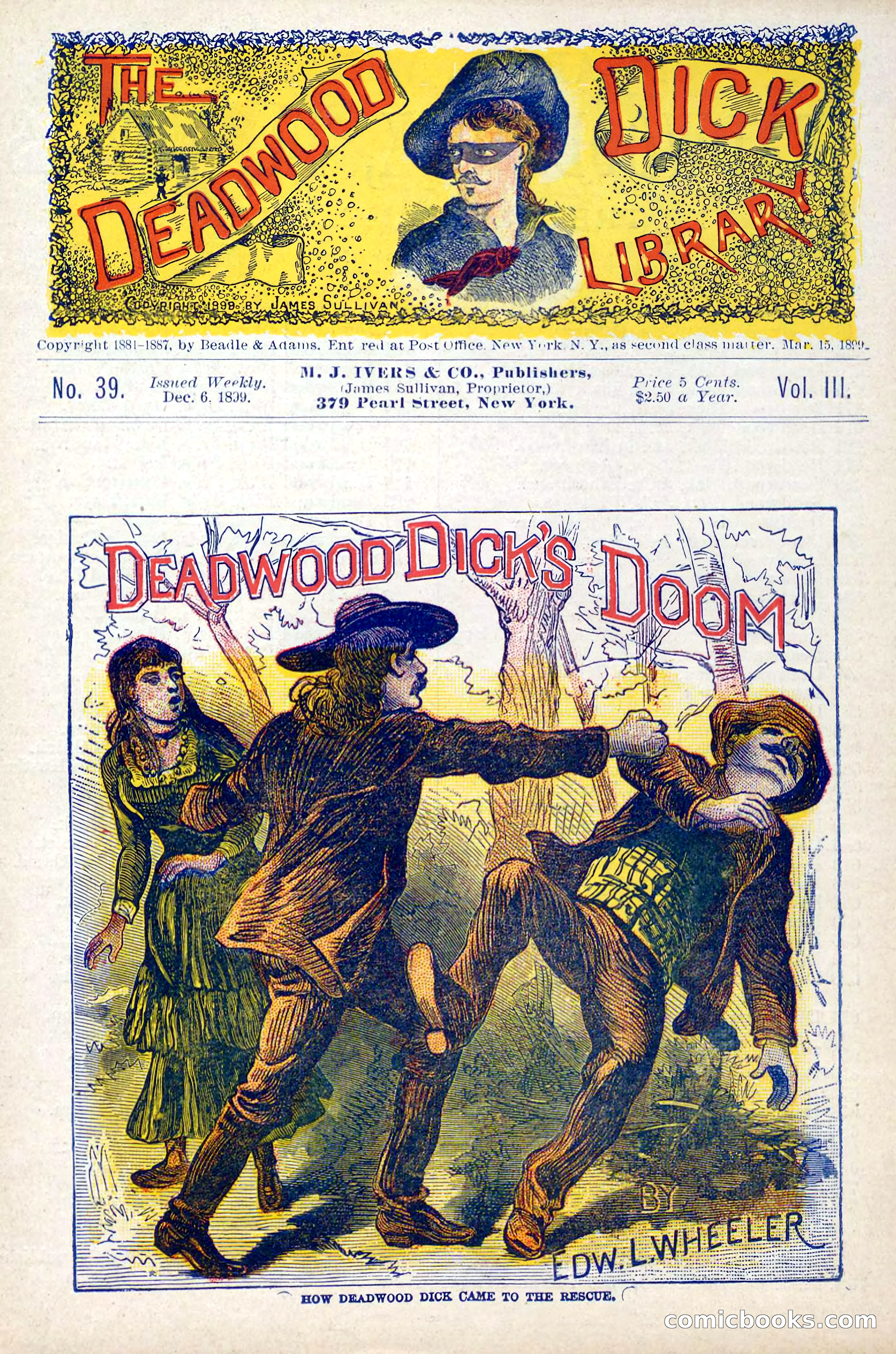The Deadwood Dick Library, Vol. III, No. 39 — page 1 of 42
