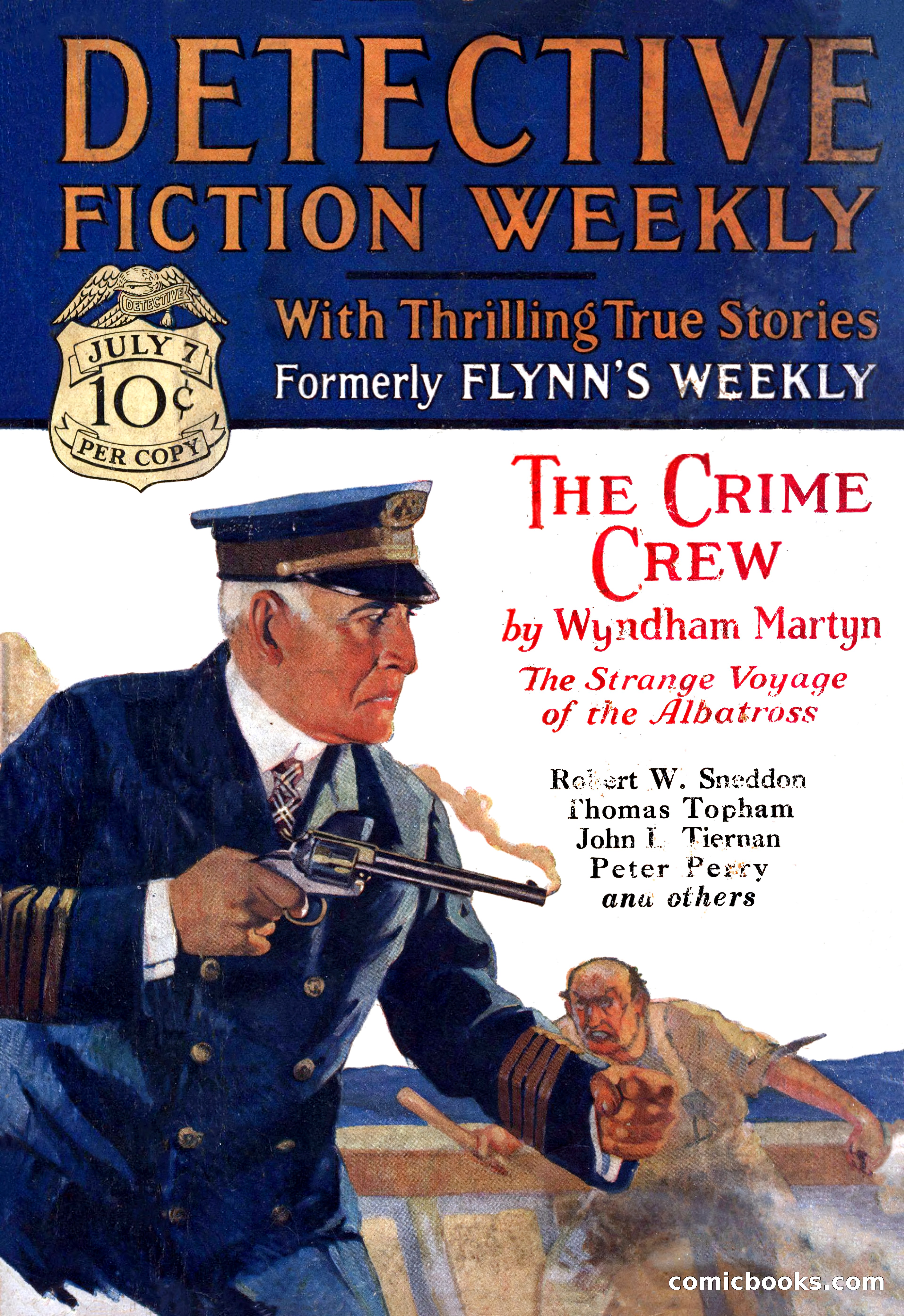 Detective Fiction Weekly, July 7, 1928 — page 1 of 156
