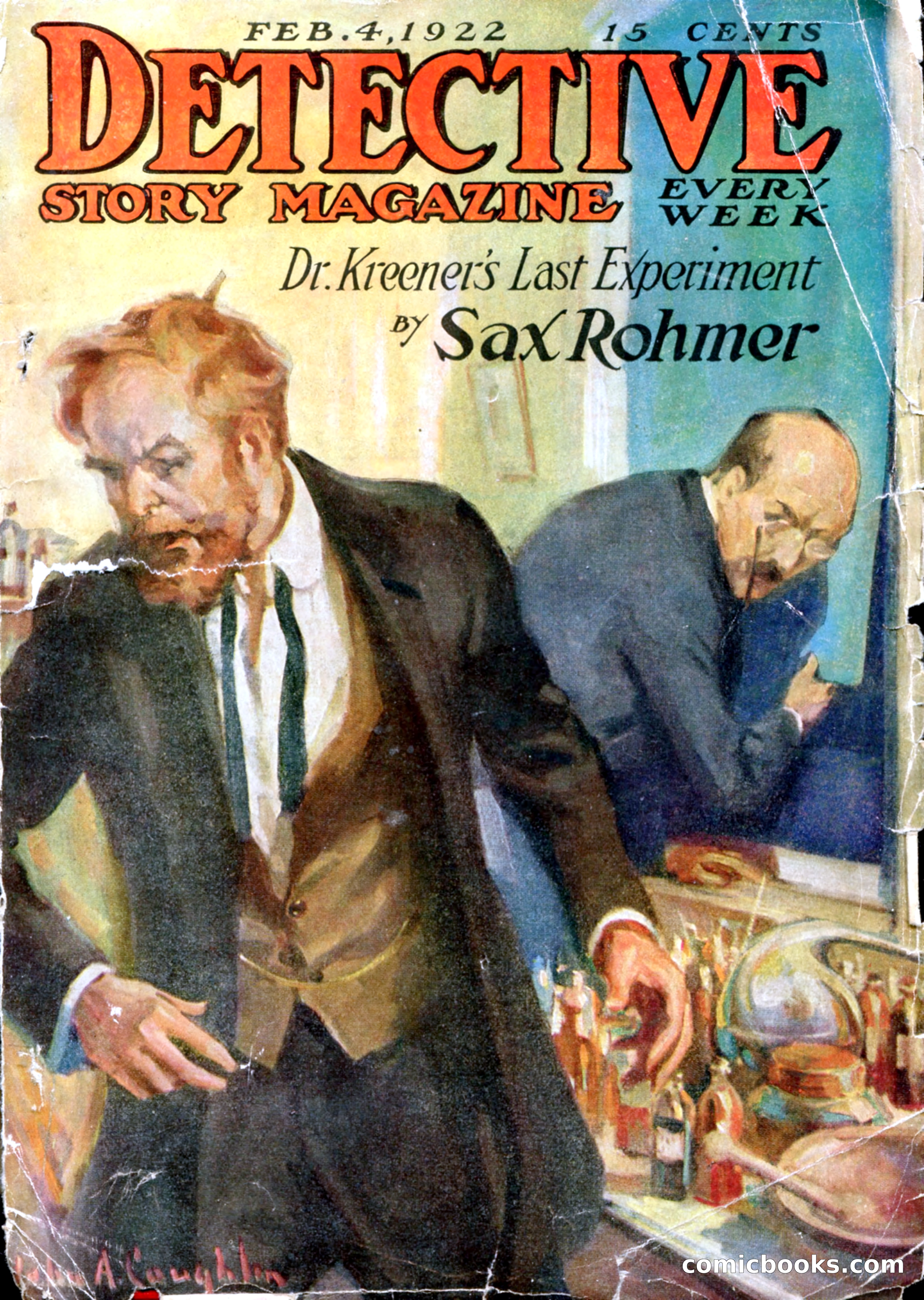 Detective Story Magazine, February 4, 1922 — page 1 of 164