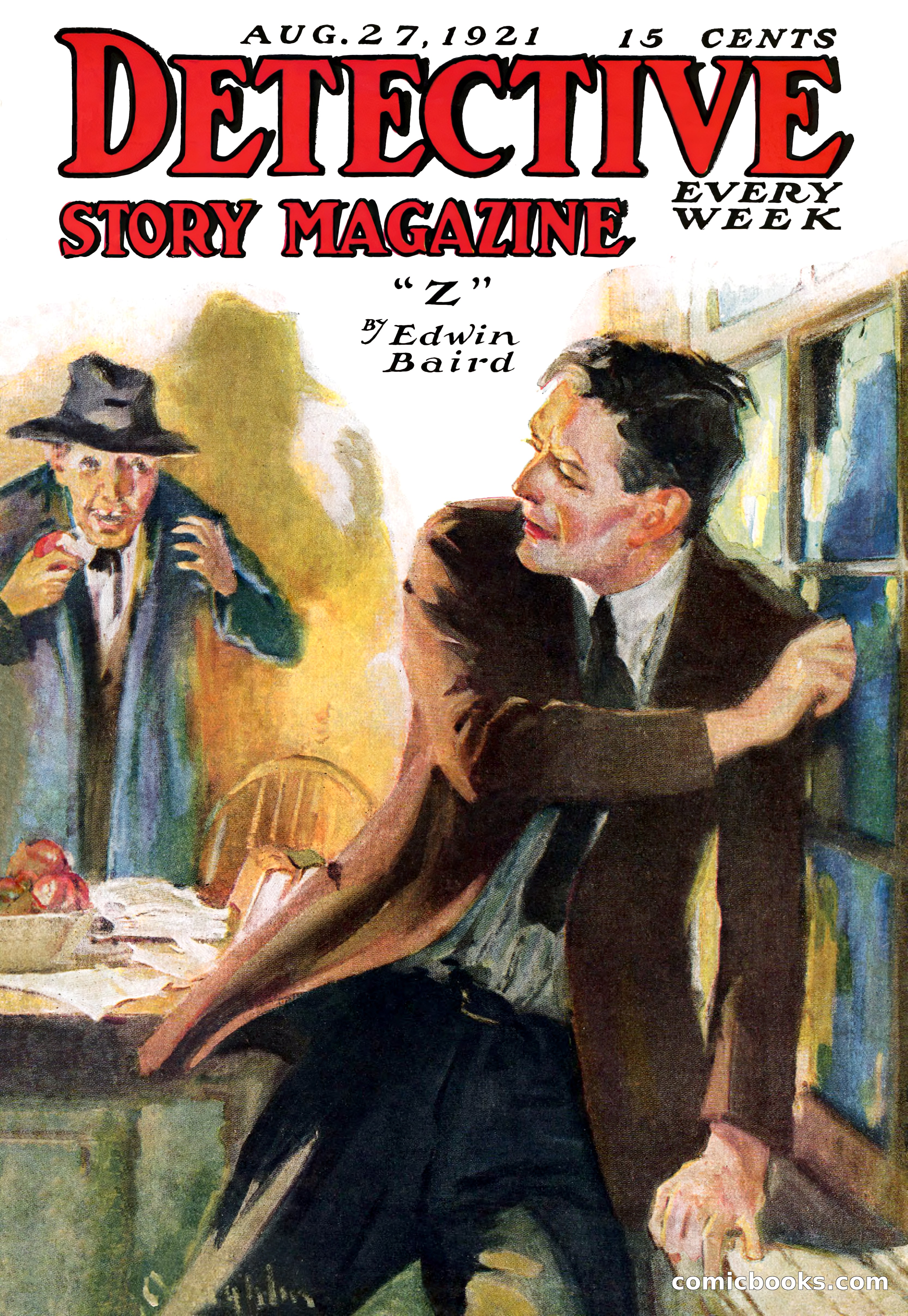 Detective Story Magazine, August 27, 1921 — page 1 of 149