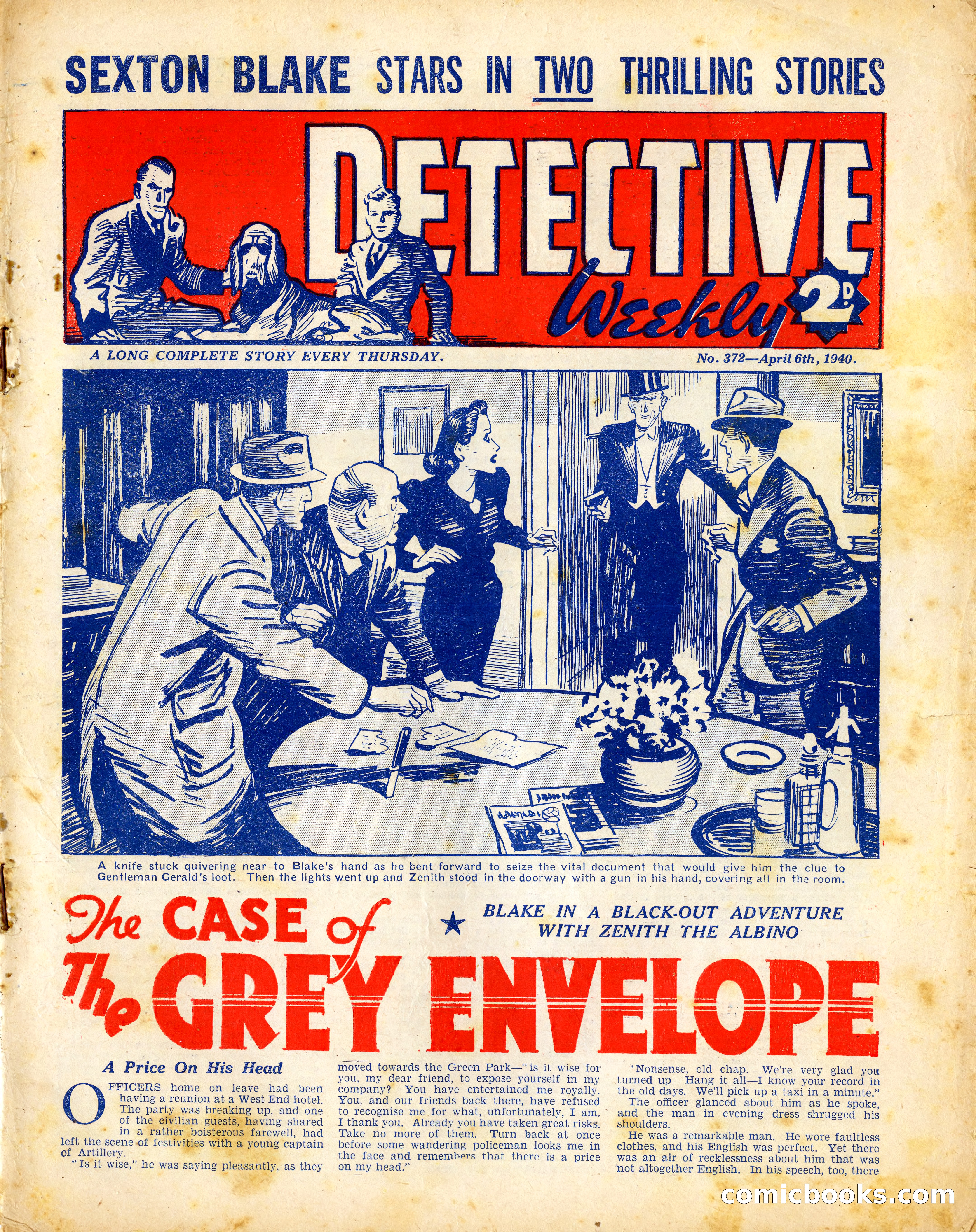 Detective Weekly #372 — page 1 of 20