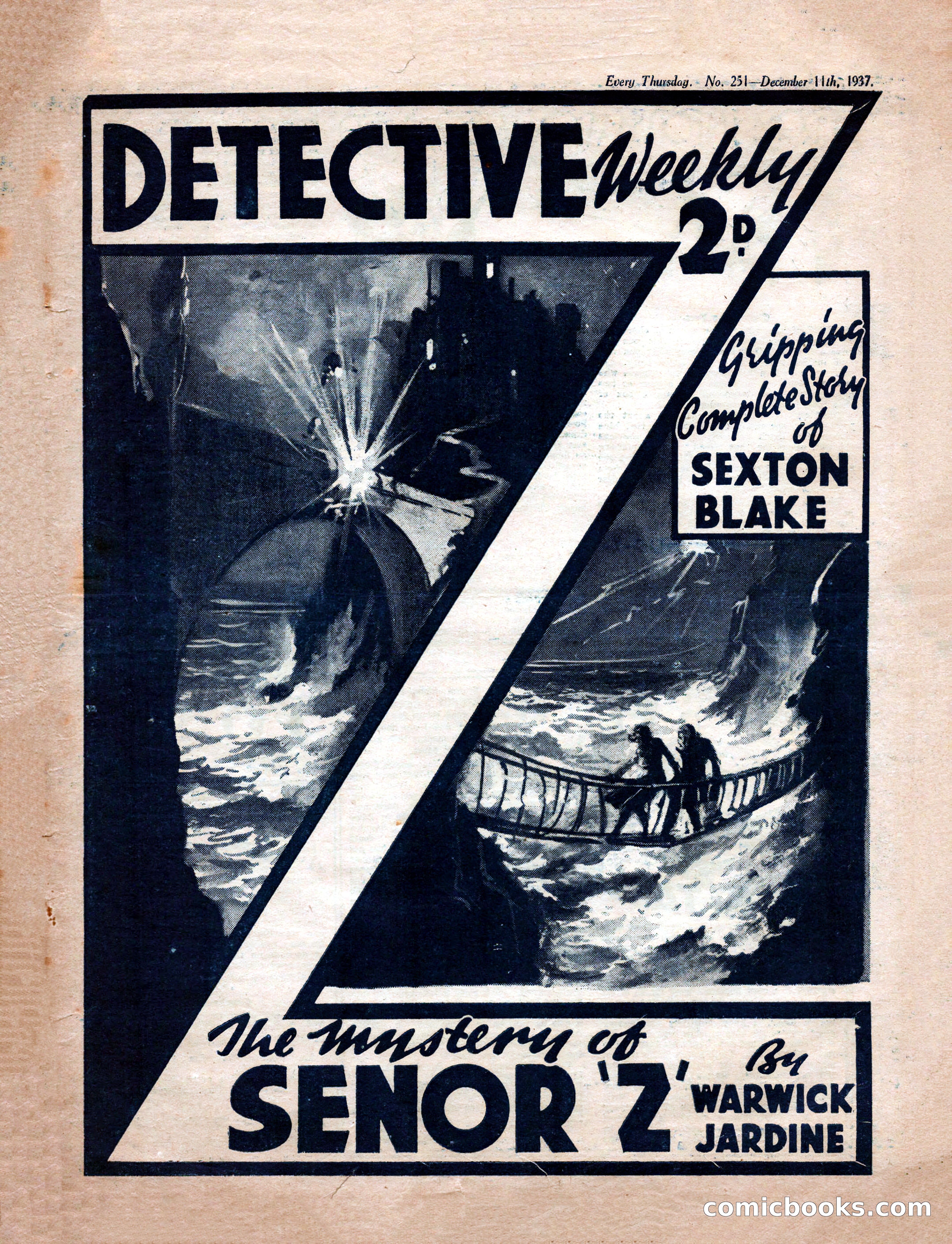 Detective Weekly No. 251 — page 1 of 24