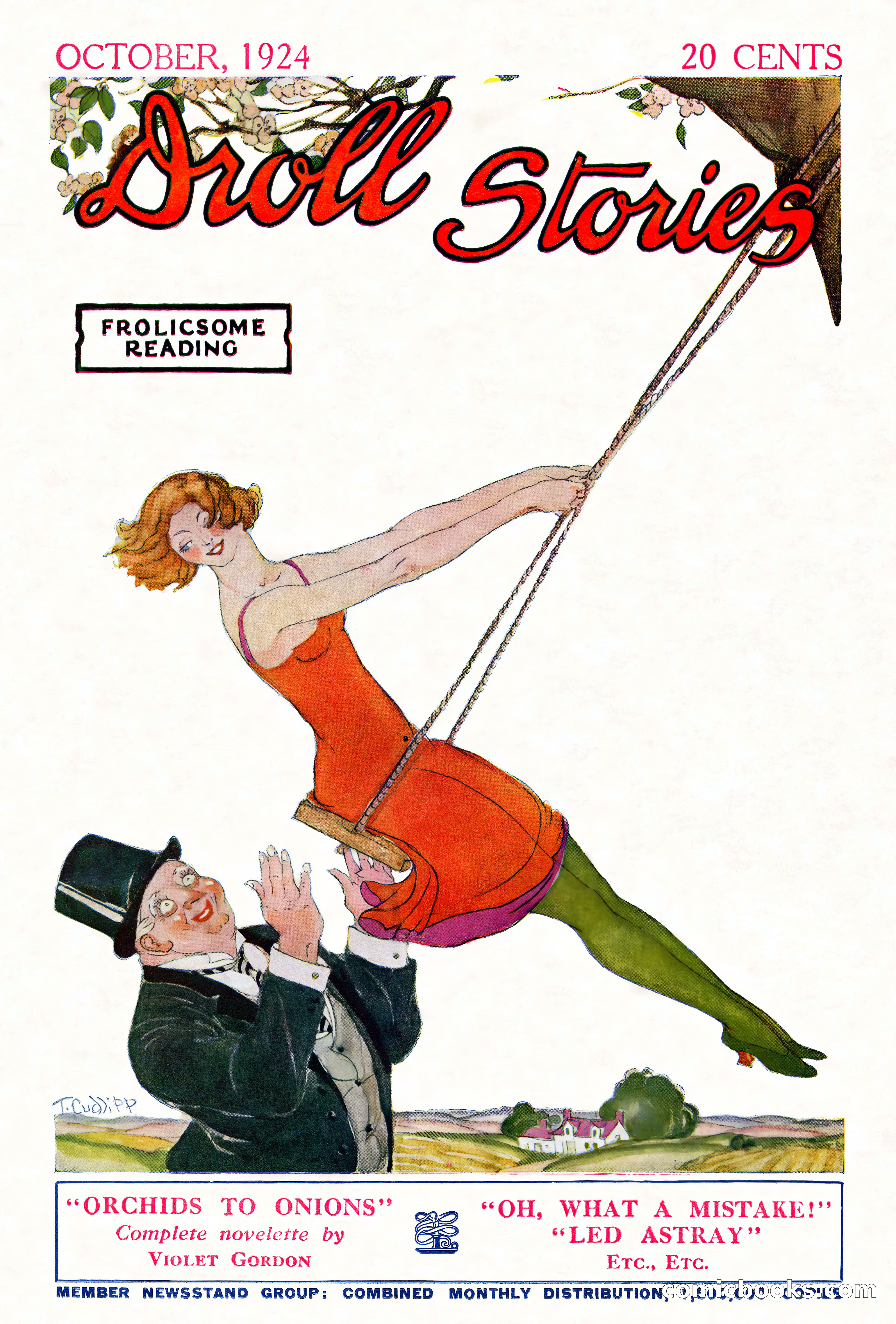Droll Stories, October 1924 — page 1 of 144