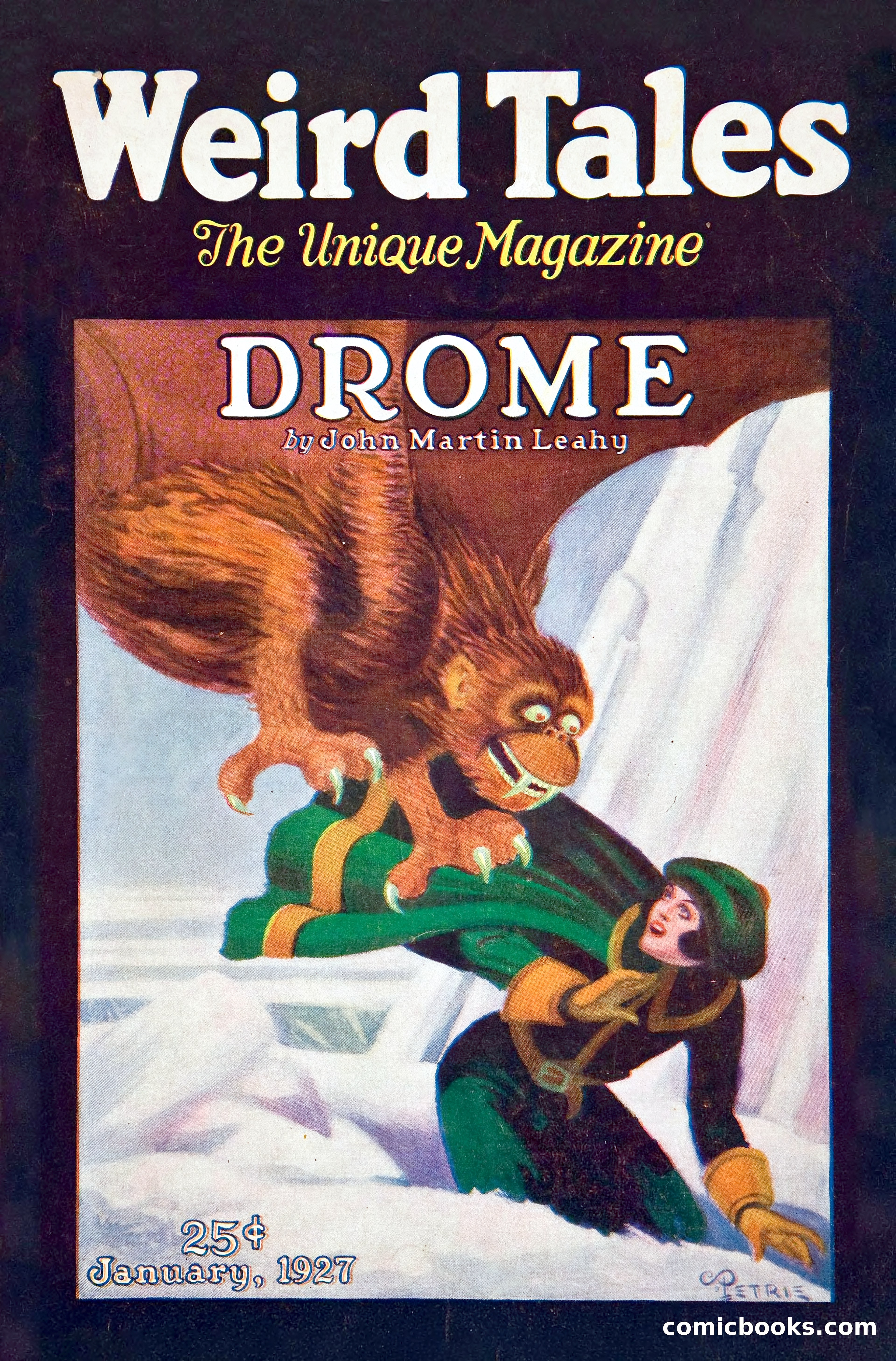 Weird Tales: "Drome" by John Martin Leahy — page 1 of 110