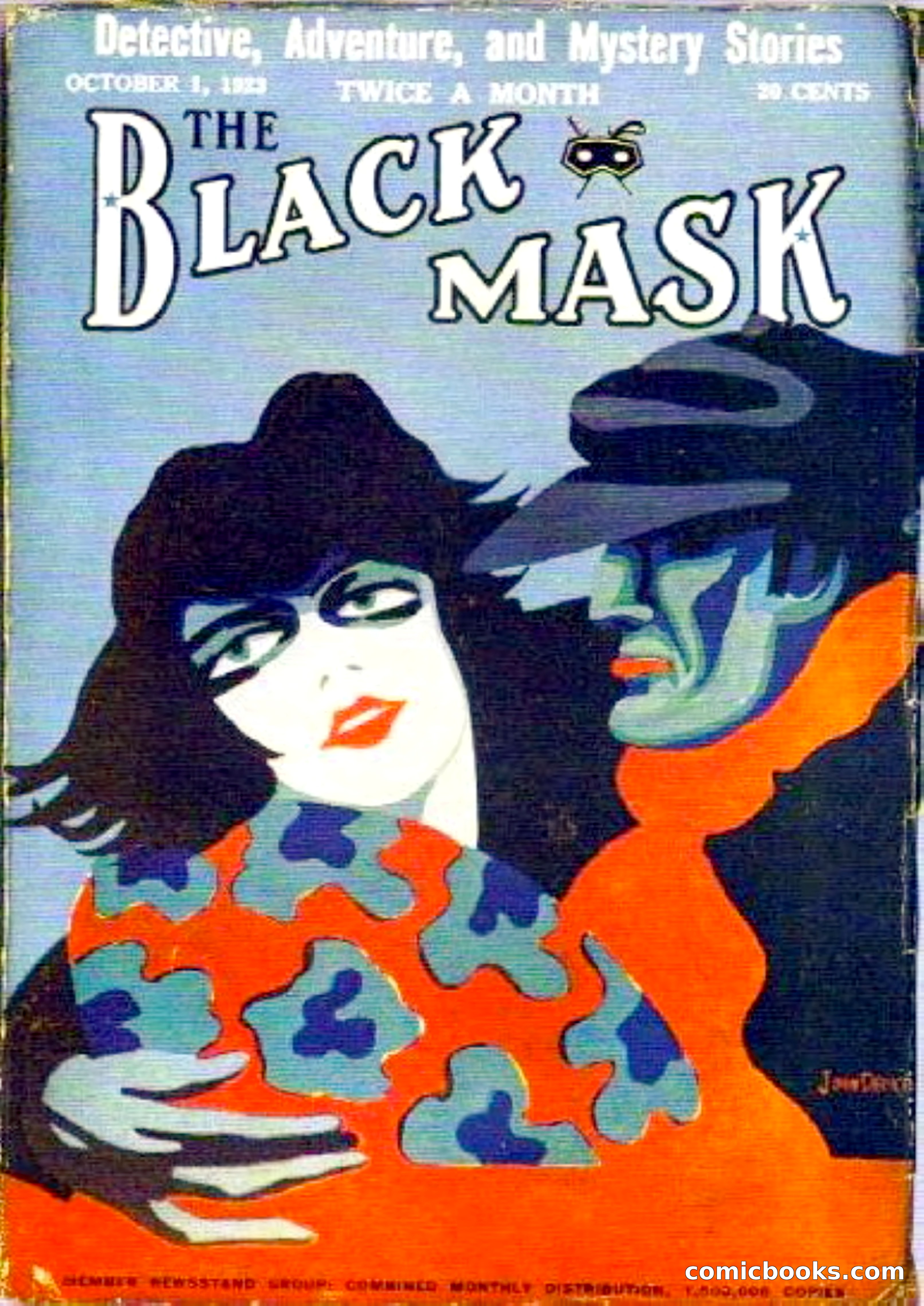 The Black Mask, October 1, 1923 — page 1 of 75