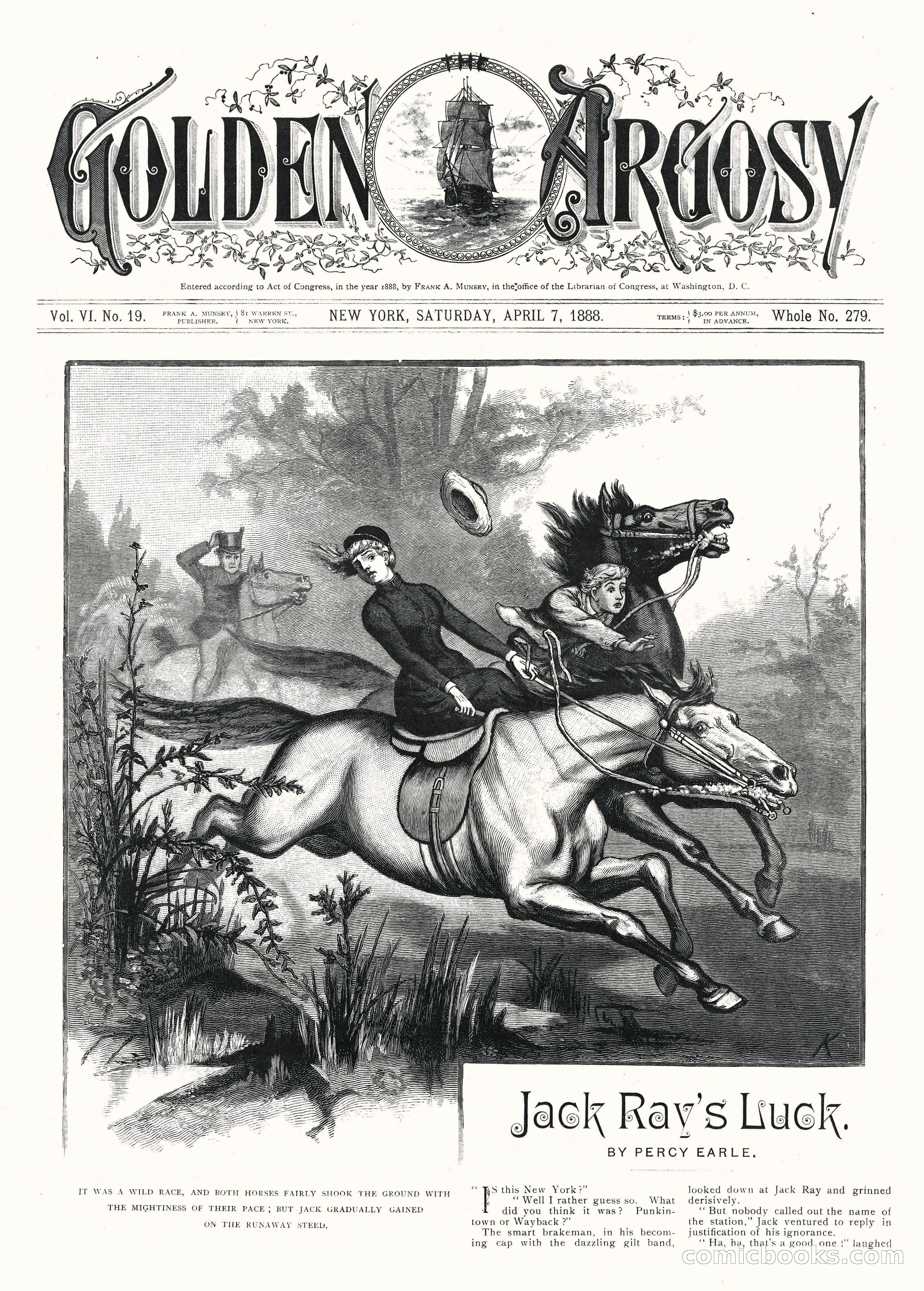 Golden Argosy, Vol. VI No. 19 — page 1 of 17