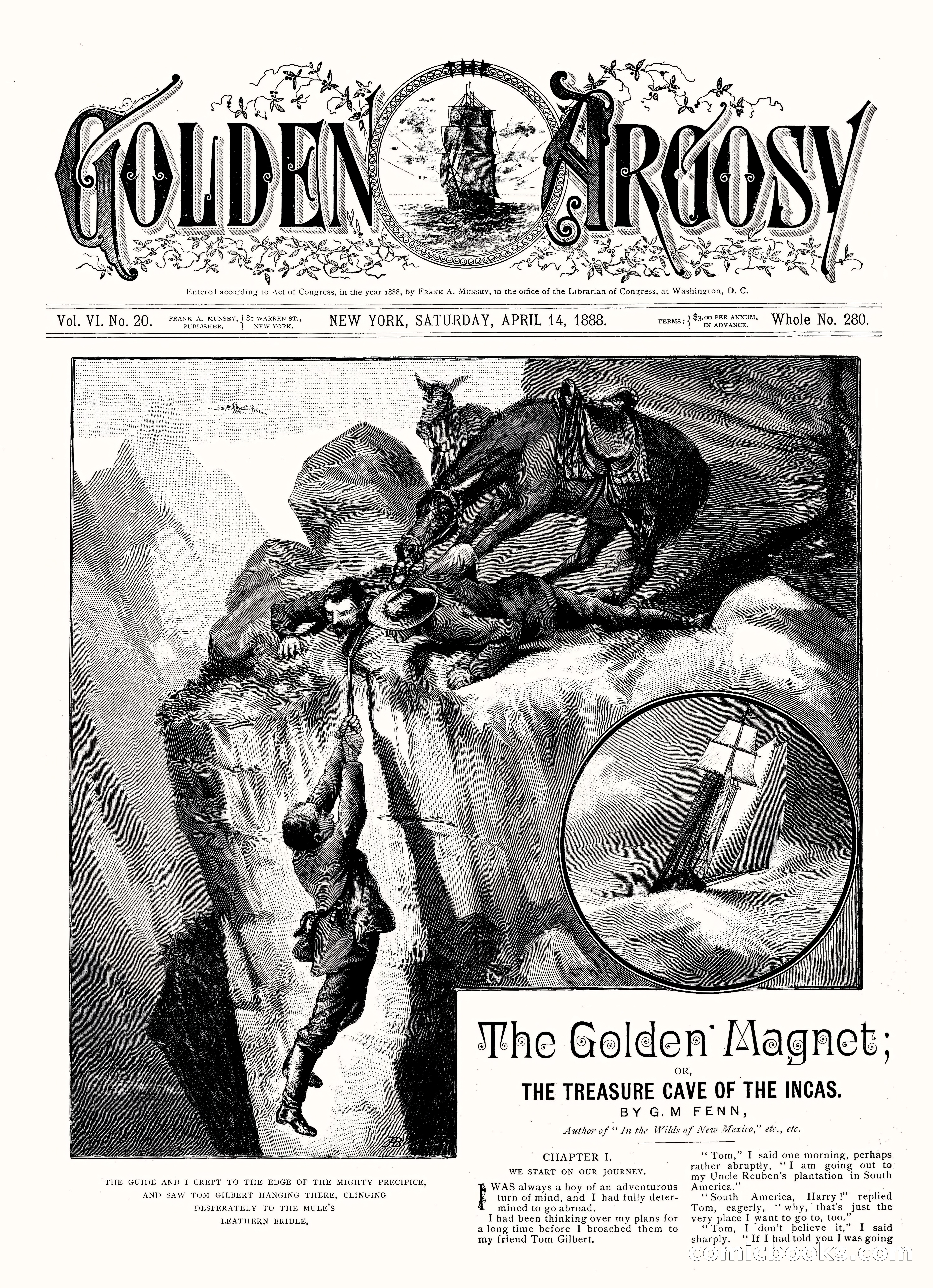 Golden Argosy Magazine, Vol. VI No. 20 — page 1 of 17
