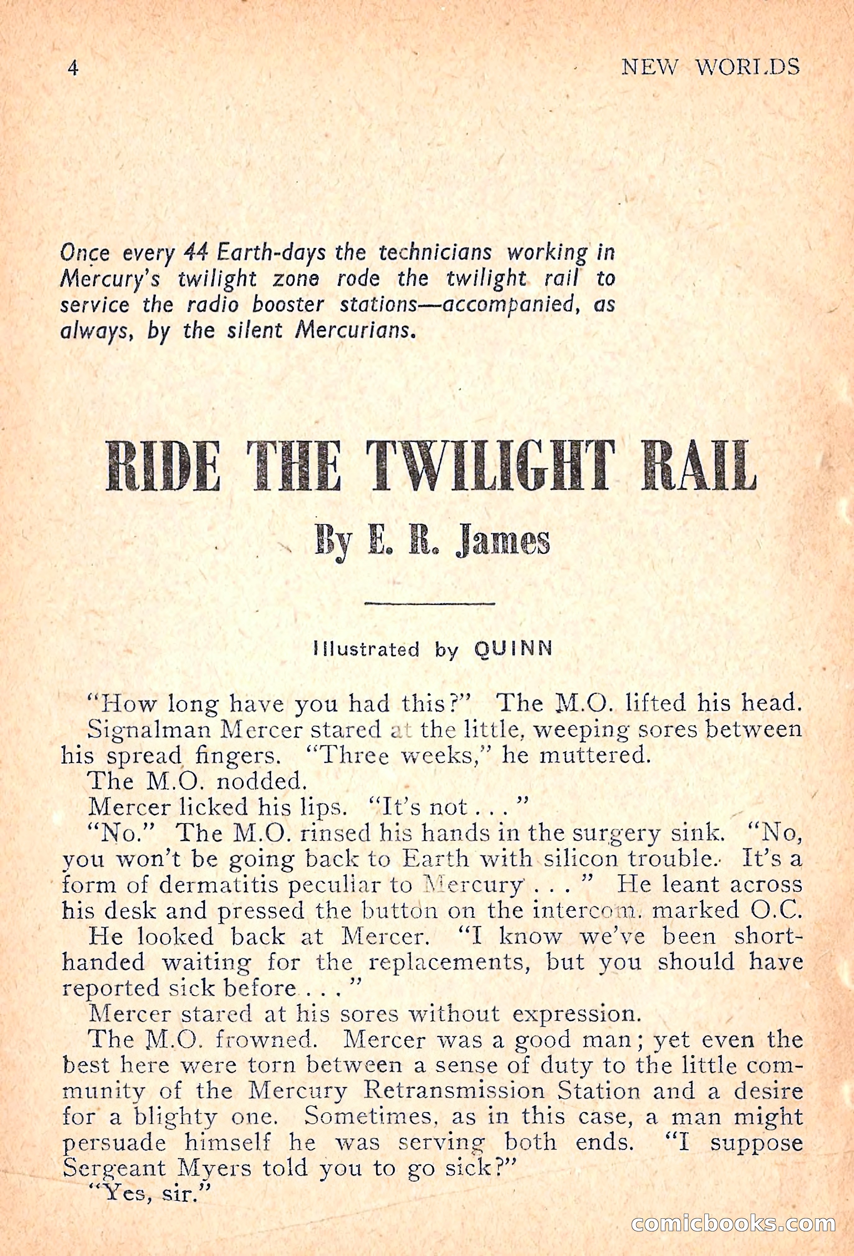 New Worlds Science Fiction, Volume 7, Number 21 — page 4 of 132