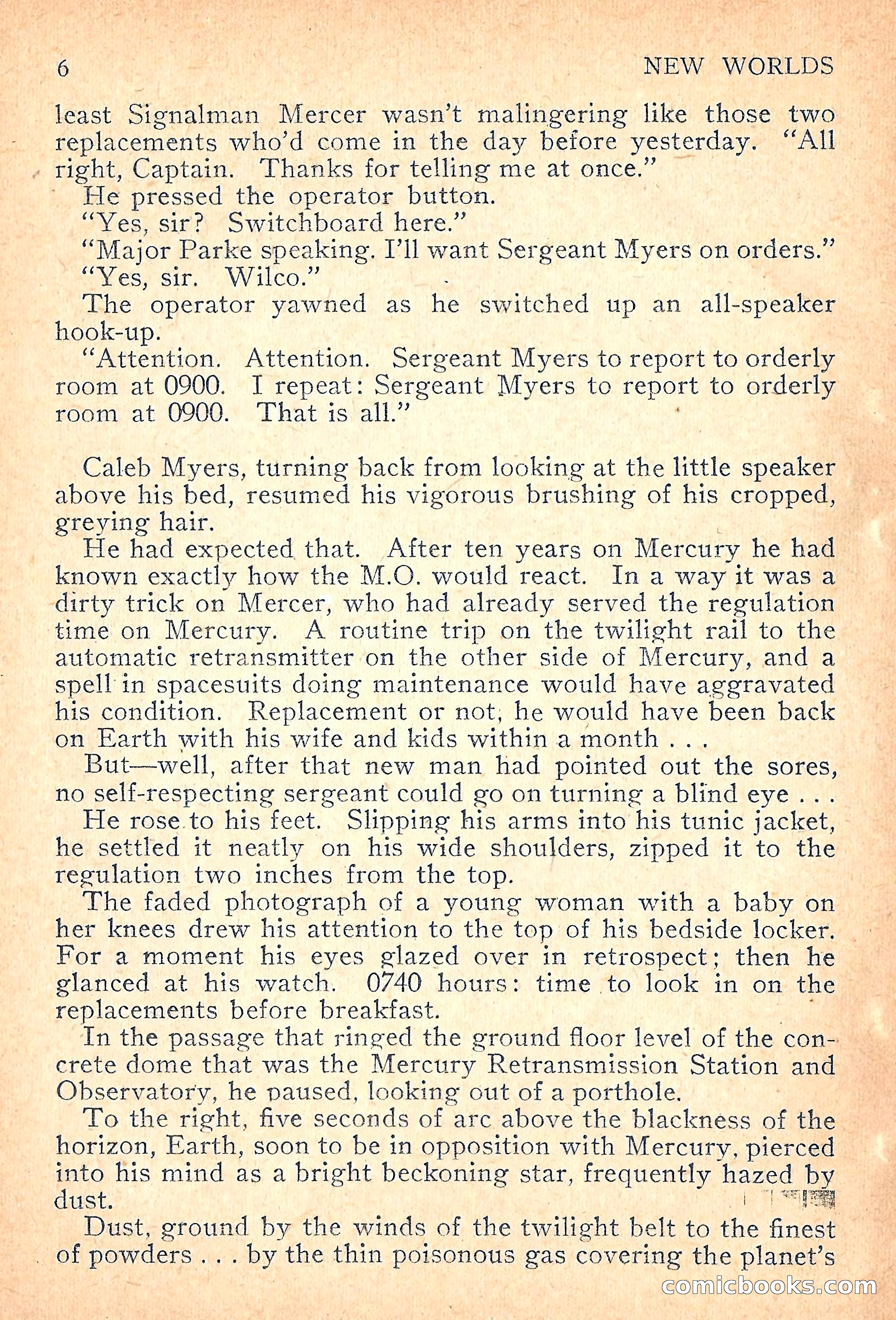 New Worlds Science Fiction, Volume 7, Number 21 — page 6 of 132