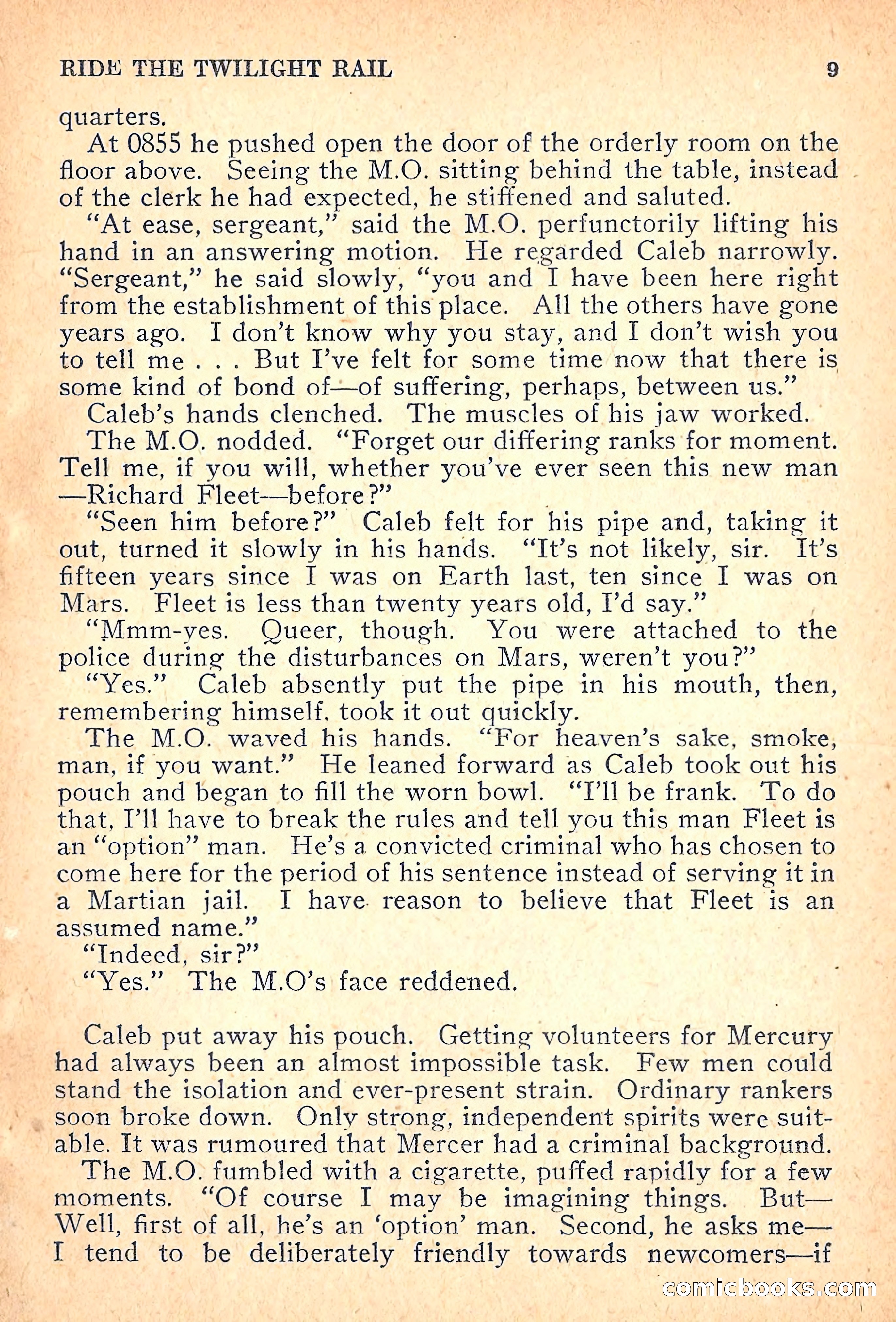 New Worlds Science Fiction, Volume 7, Number 21 — page 9 of 132