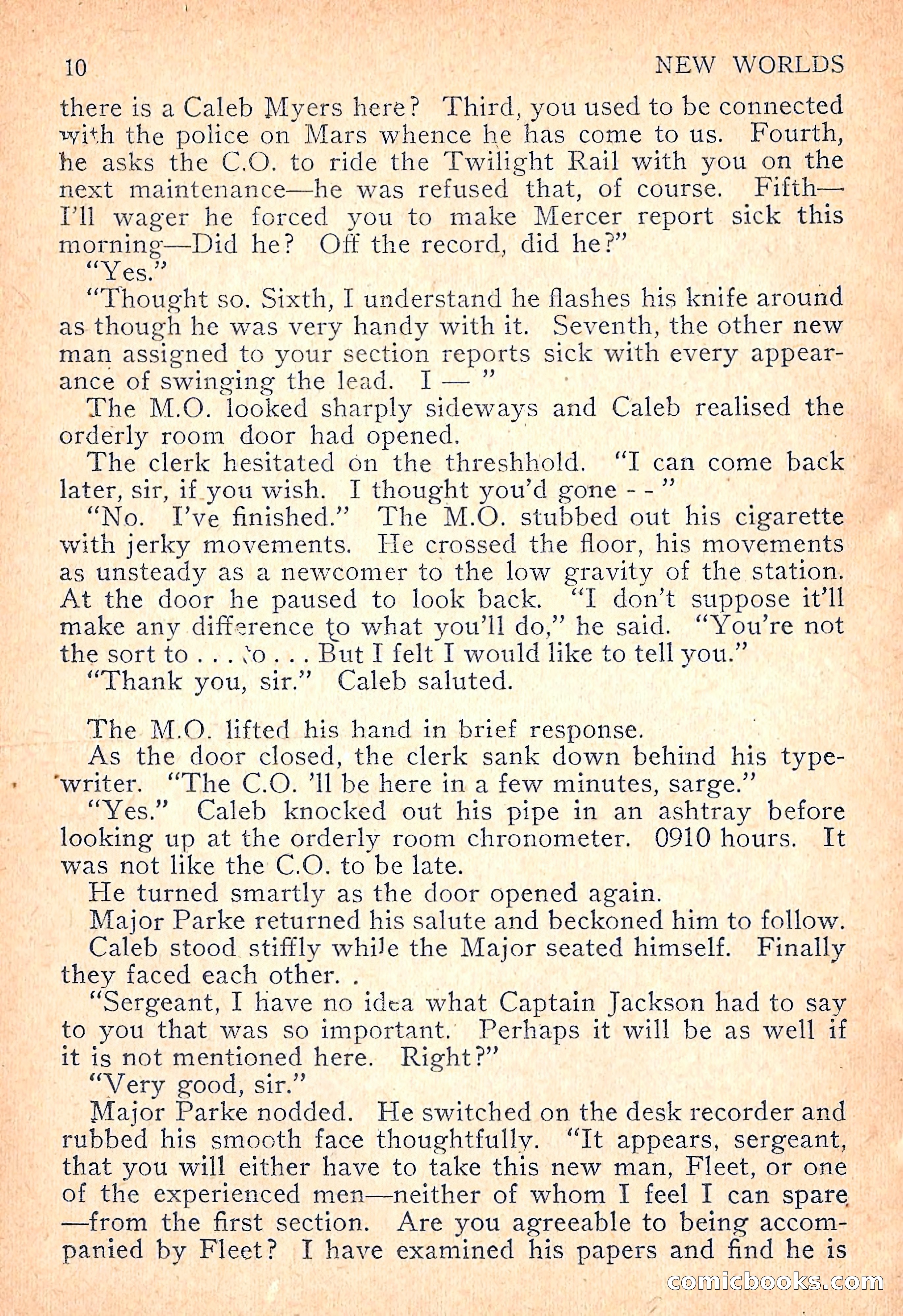 New Worlds Science Fiction, Volume 7, Number 21 — page 12 of 132