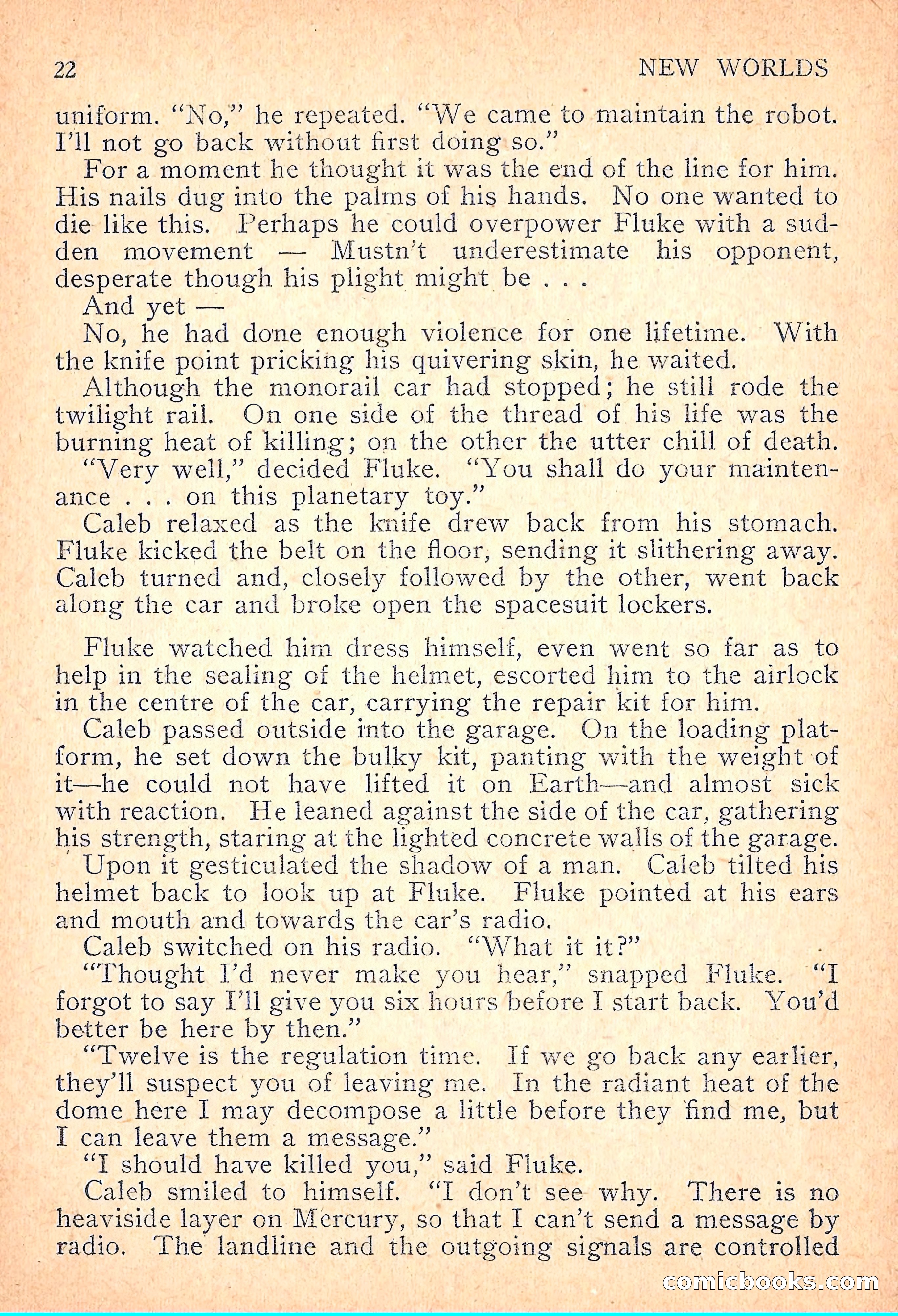 New Worlds Science Fiction, Volume 7, Number 21 — page 24 of 132