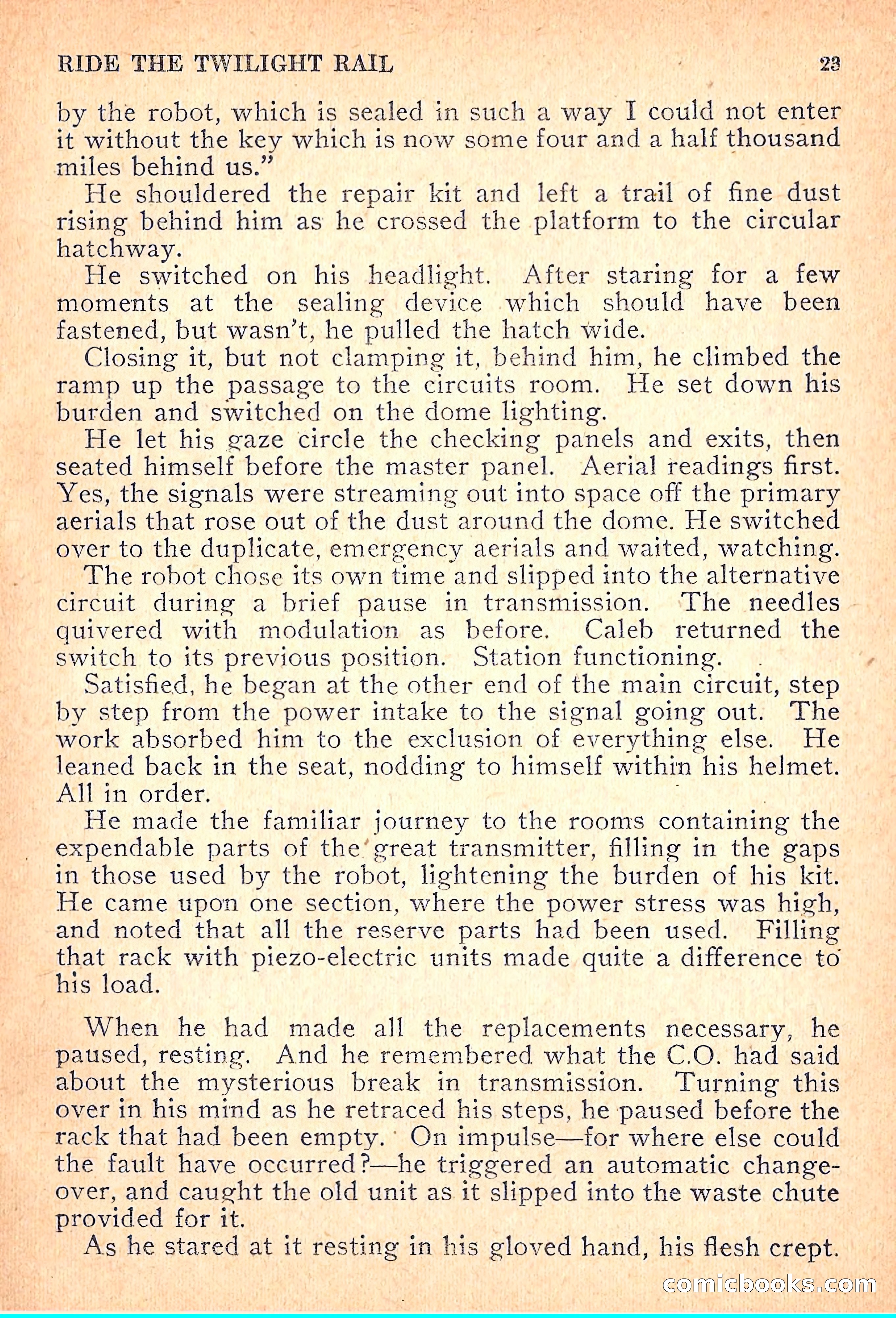 New Worlds Science Fiction, Volume 7, Number 21 — page 25 of 132
