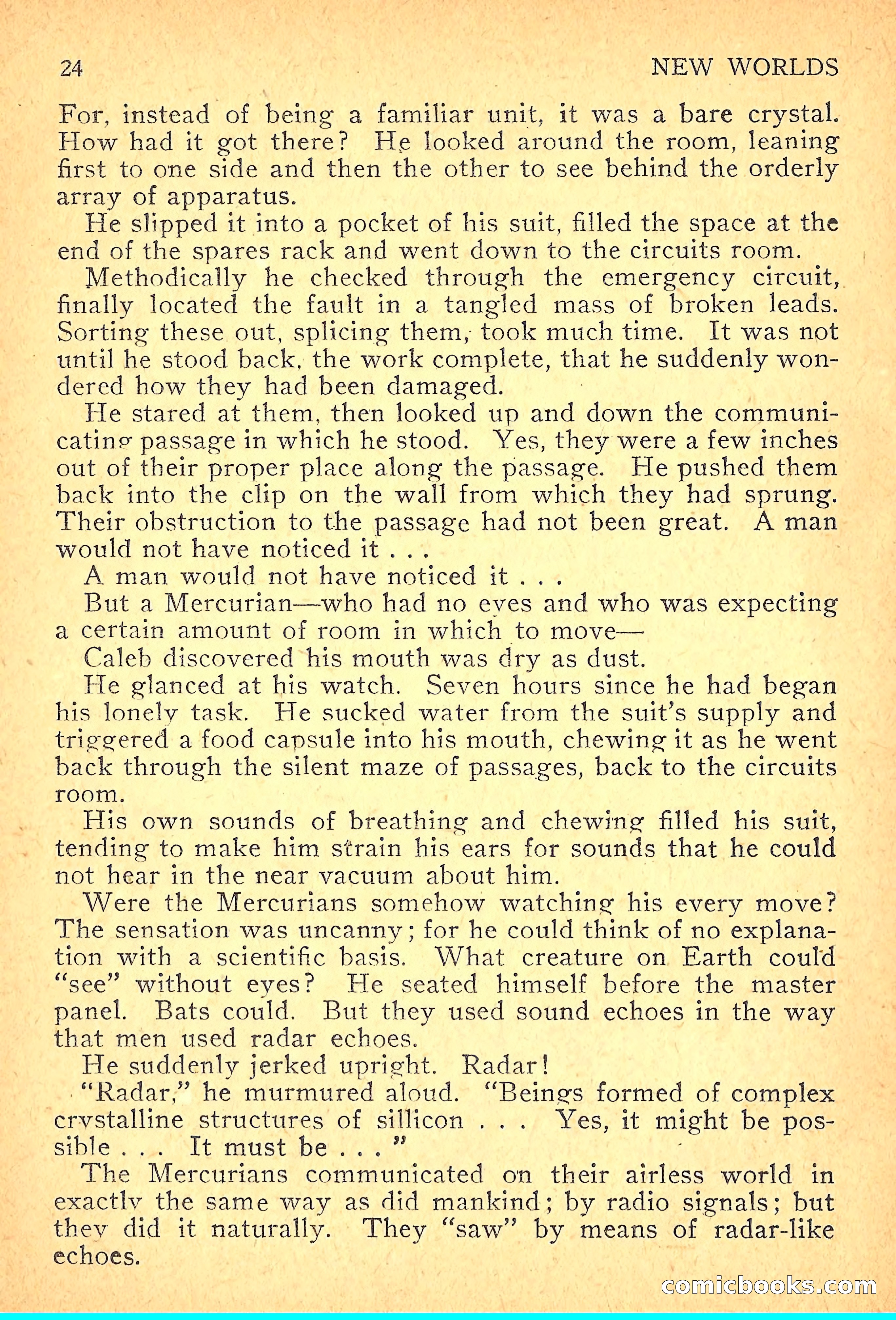 New Worlds Science Fiction, Volume 7, Number 21 — page 26 of 132