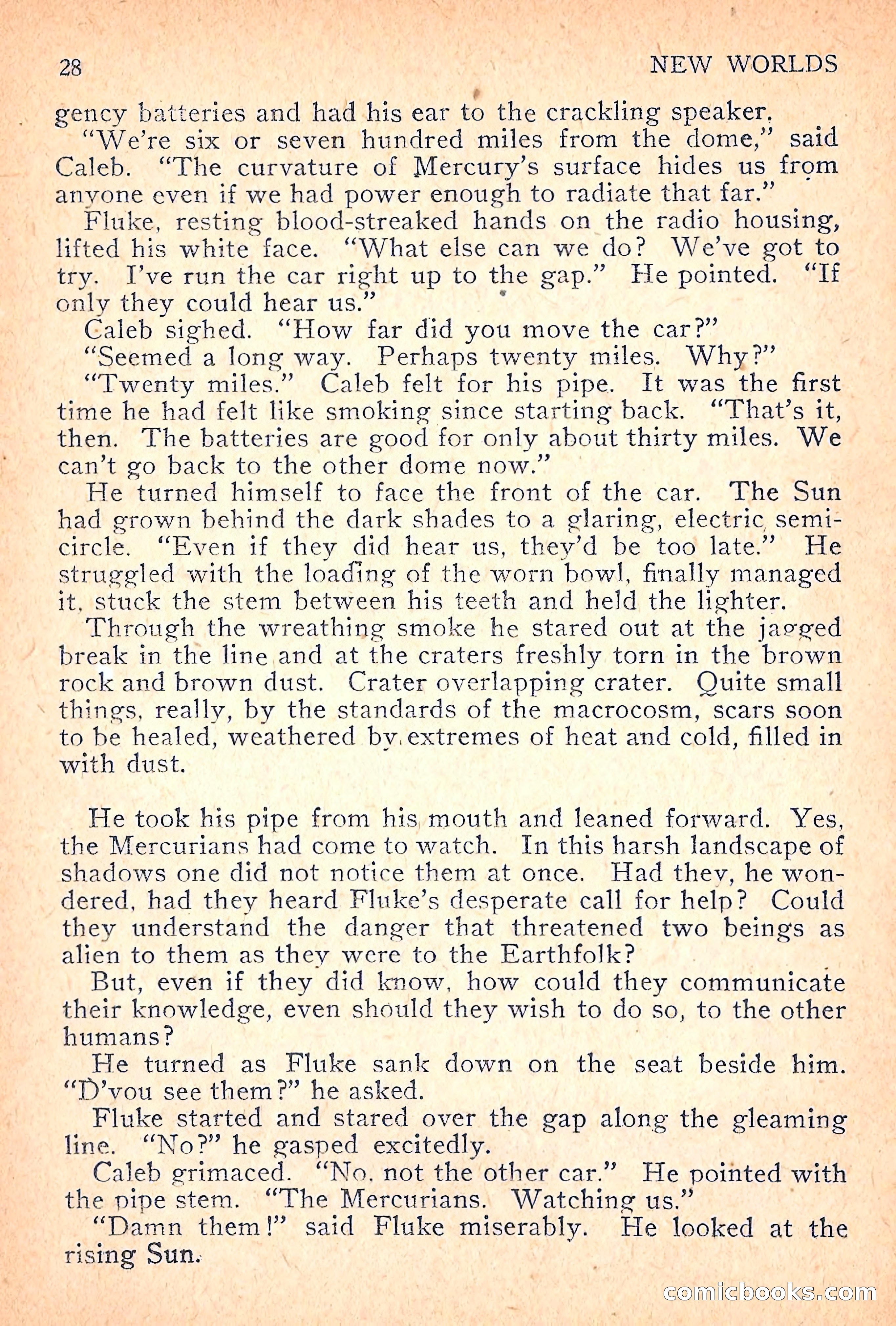 New Worlds Science Fiction, Volume 7, Number 21 — page 30 of 132