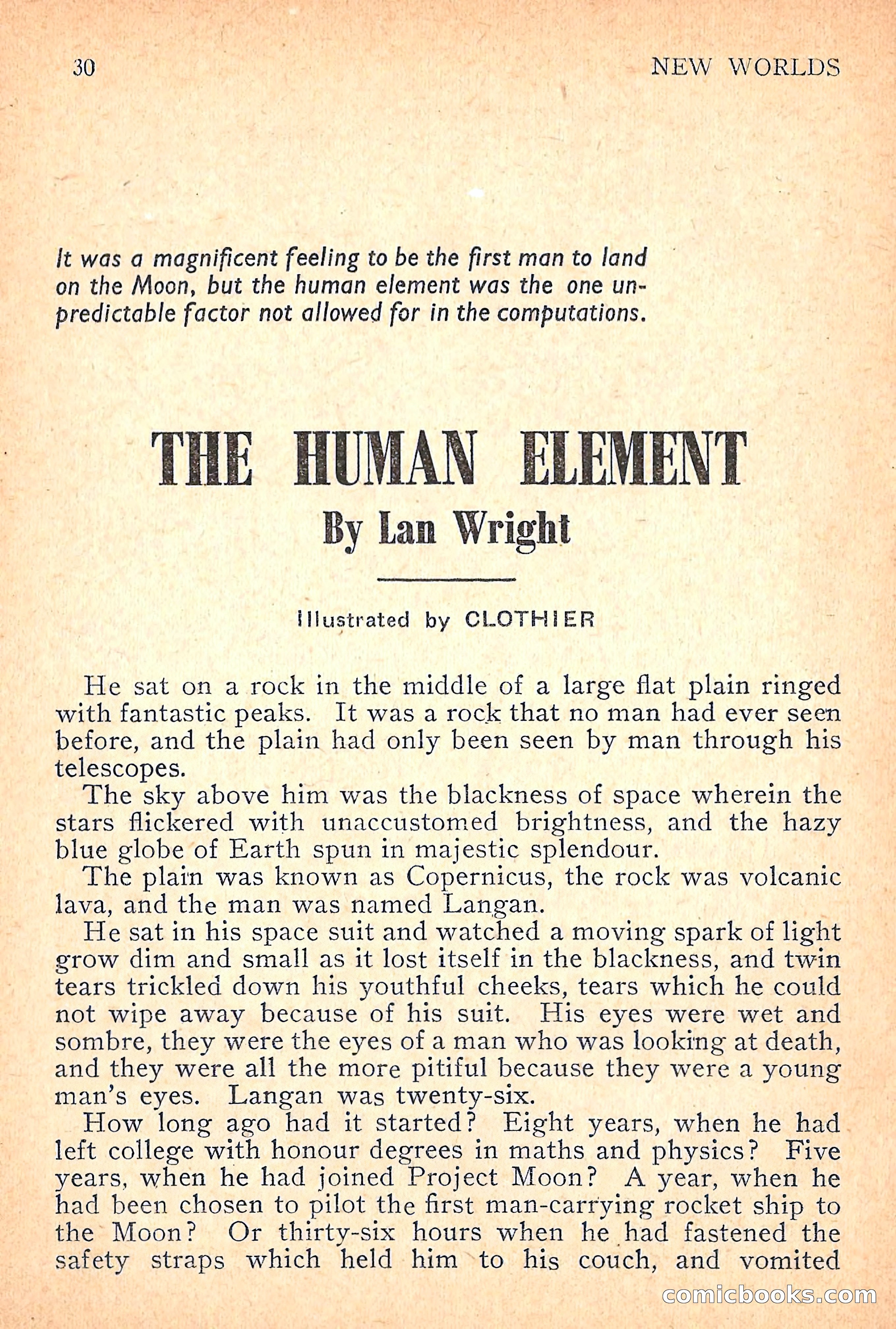 New Worlds Science Fiction, Volume 7, Number 21 — page 32 of 132