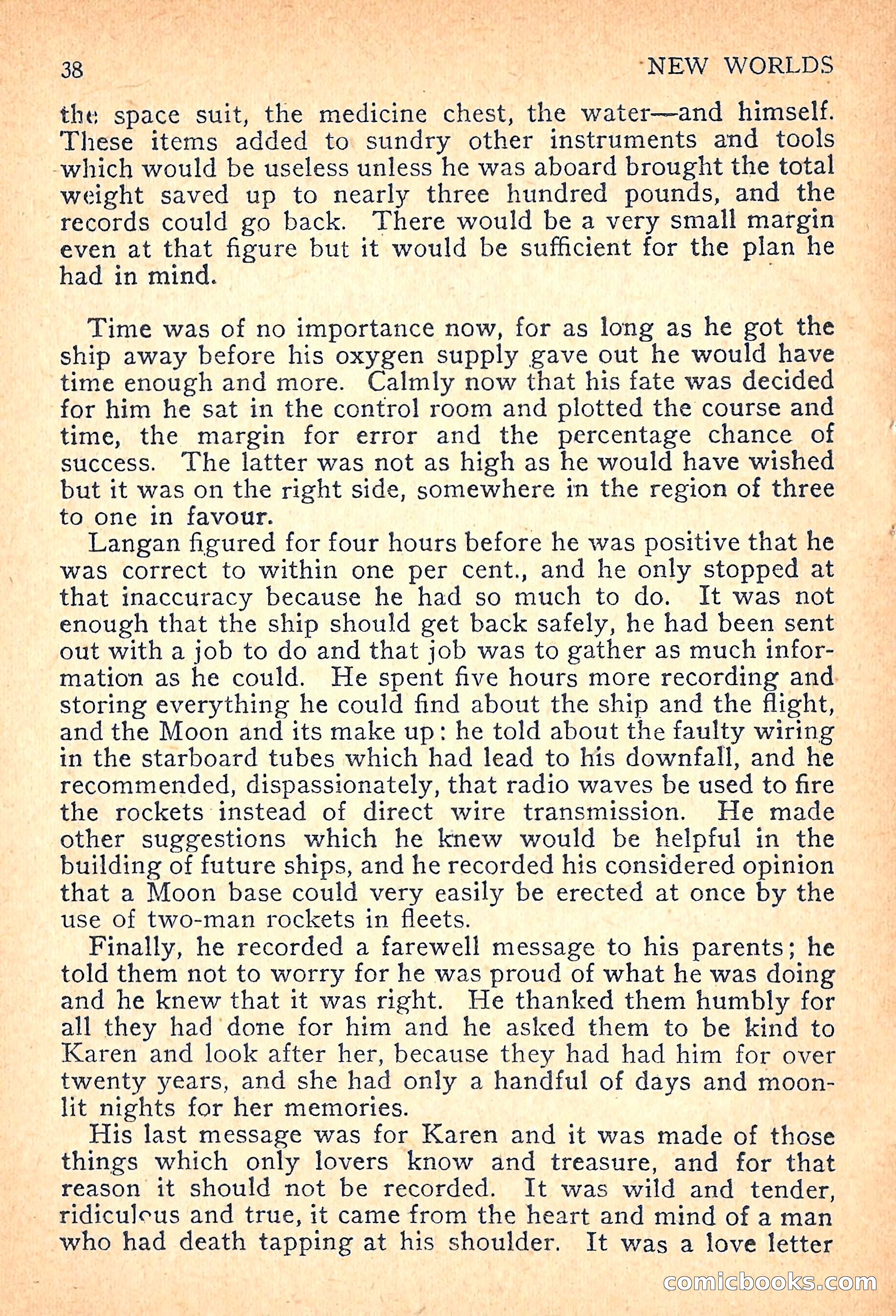 New Worlds Science Fiction, Volume 7, Number 21 — page 40 of 132