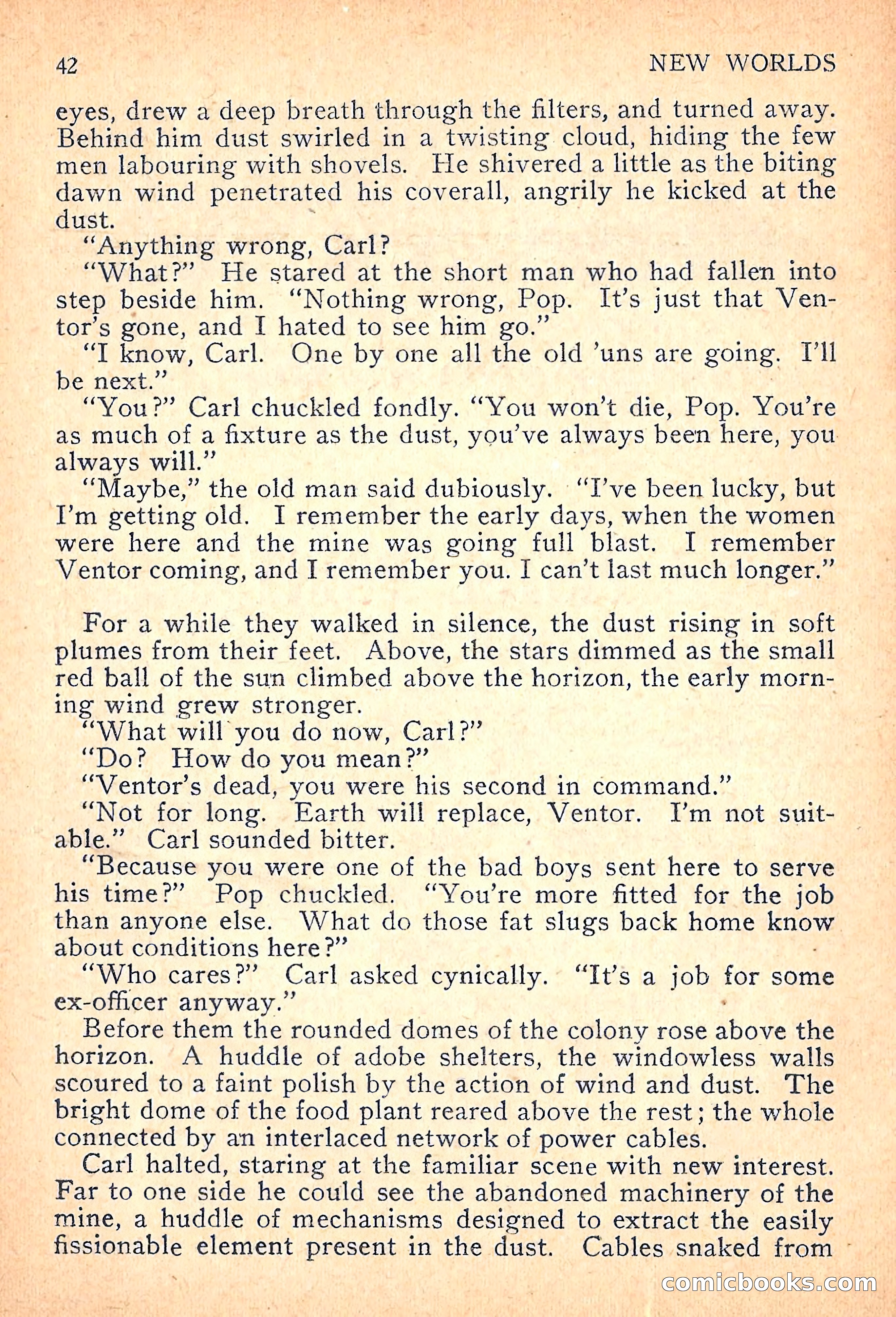 New Worlds Science Fiction, Volume 7, Number 21 — page 44 of 132
