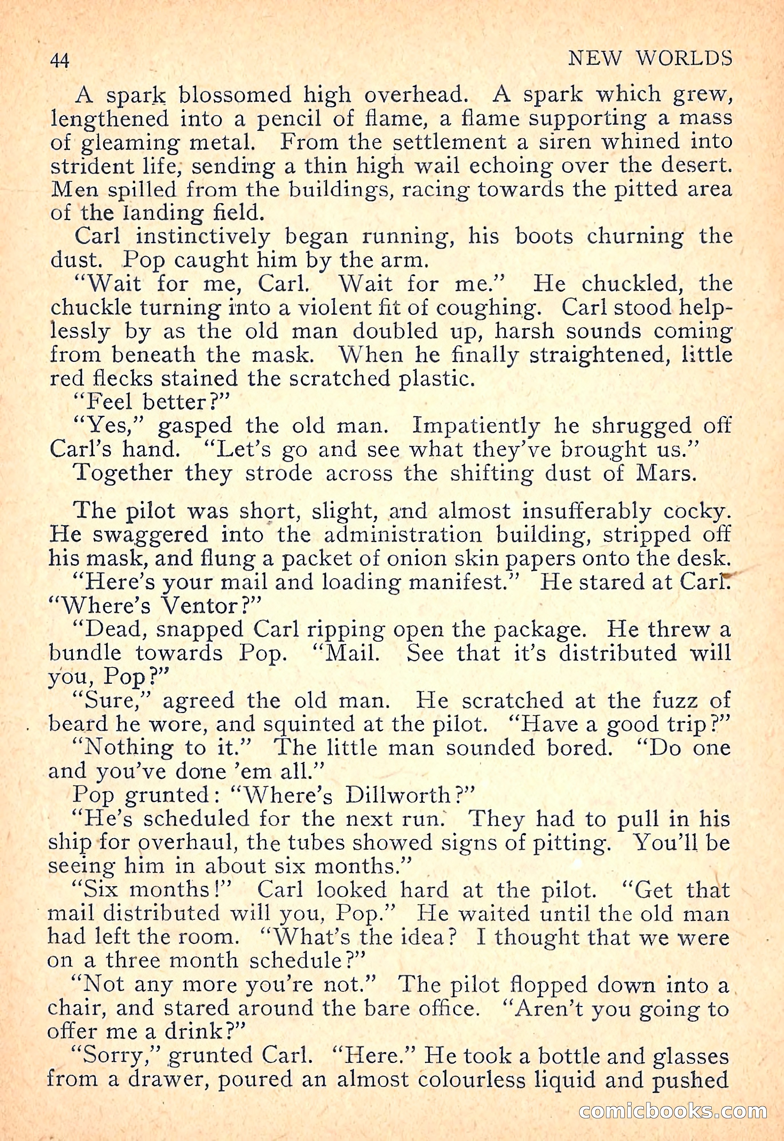 New Worlds Science Fiction, Volume 7, Number 21 — page 46 of 132