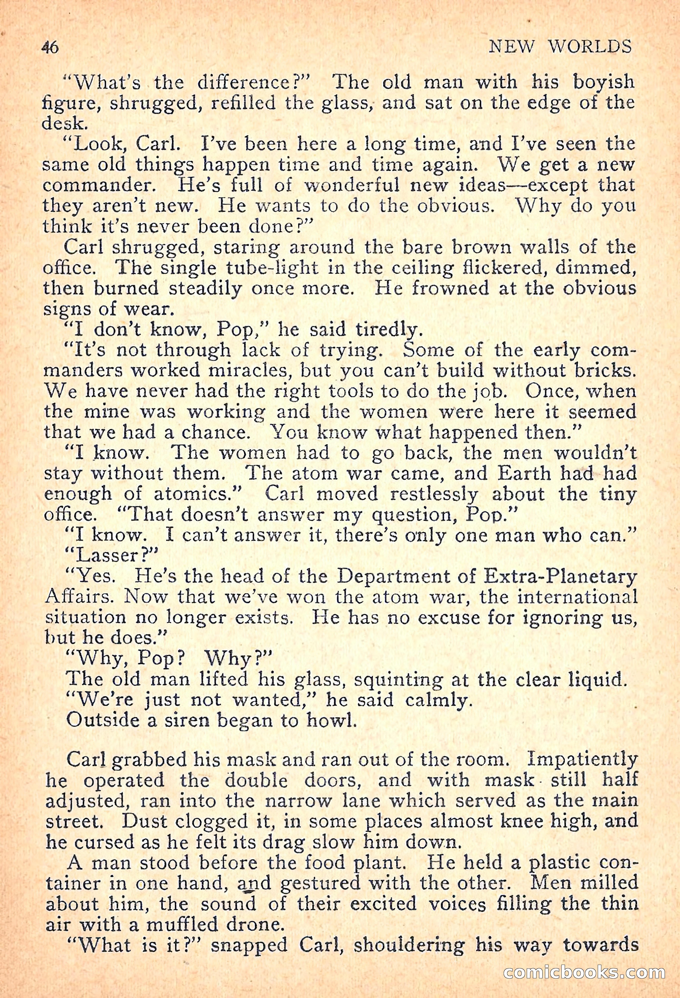 New Worlds Science Fiction, Volume 7, Number 21 — page 48 of 132