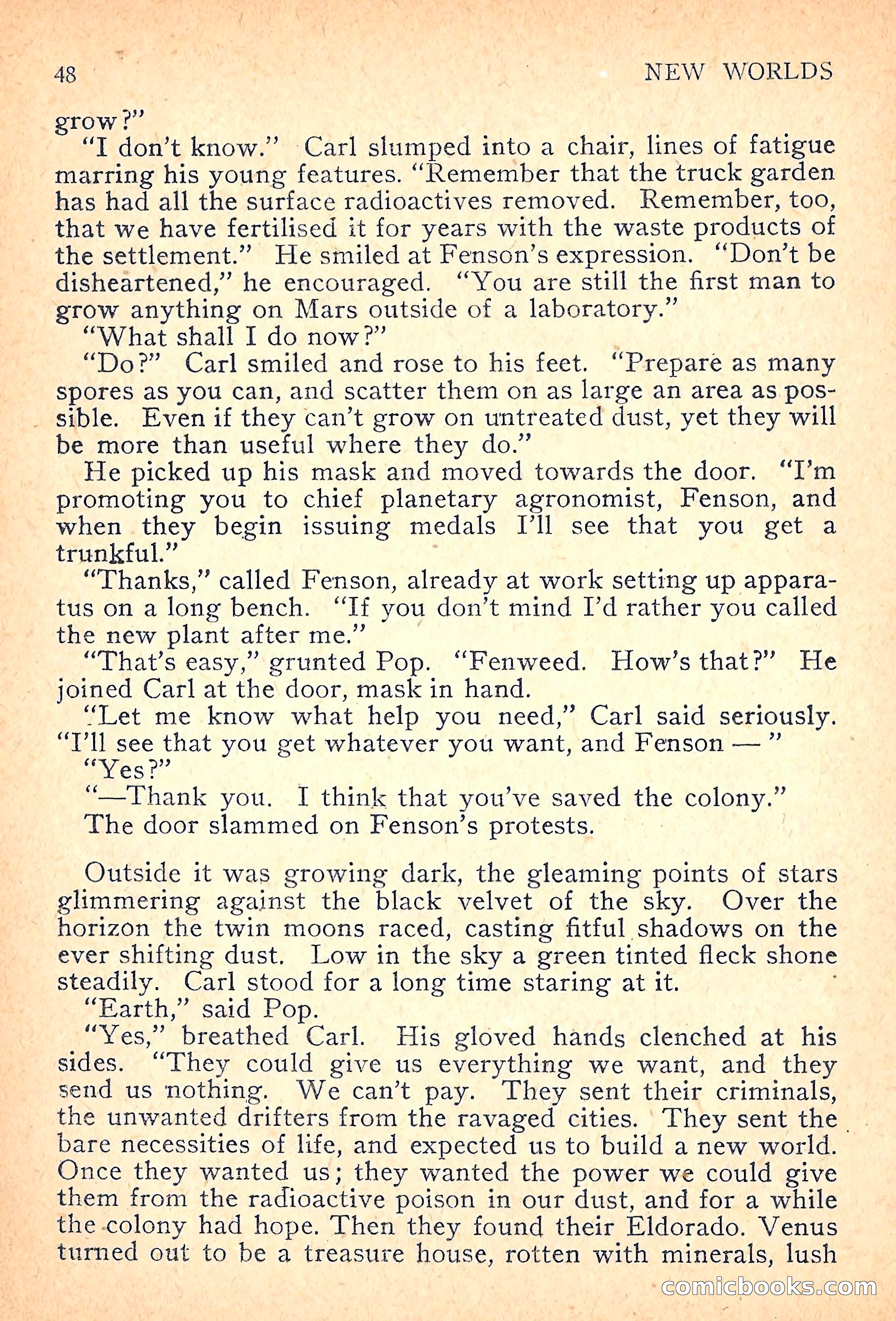 New Worlds Science Fiction, Volume 7, Number 21 — page 50 of 132