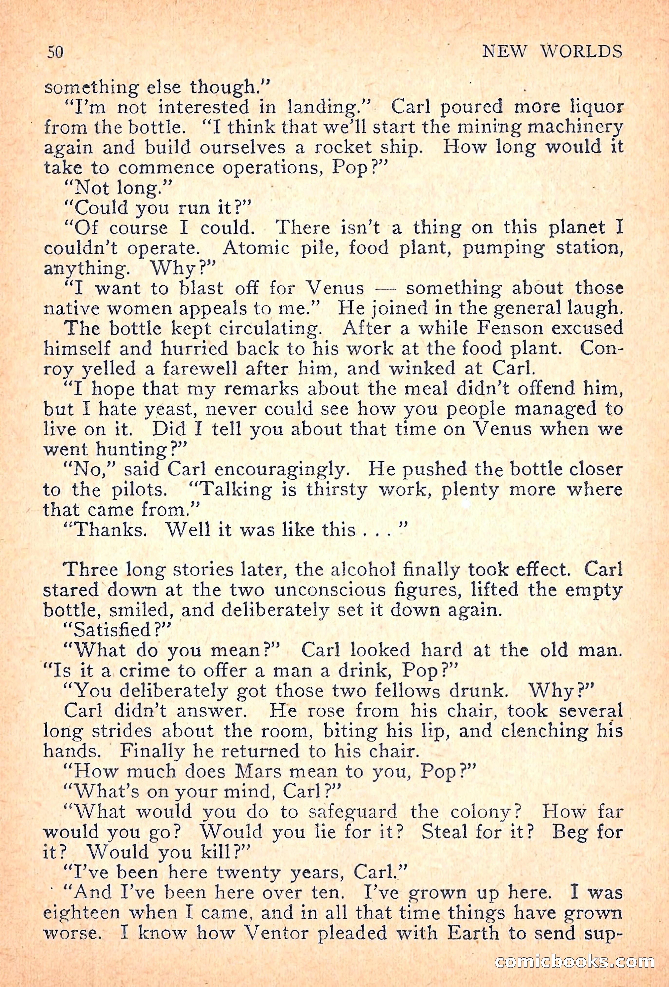 New Worlds Science Fiction, Volume 7, Number 21 — page 52 of 132
