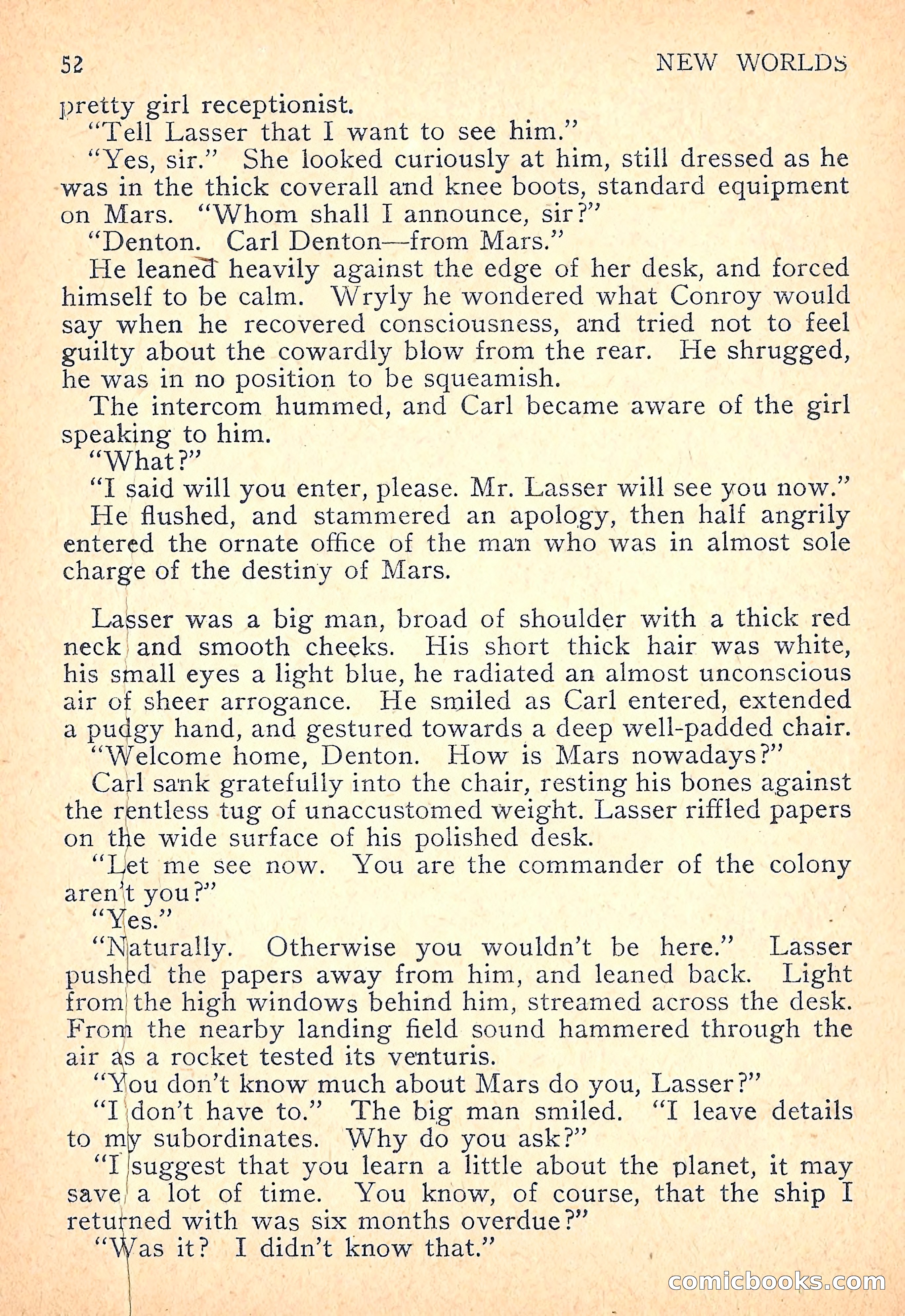 New Worlds Science Fiction, Volume 7, Number 21 — page 54 of 132