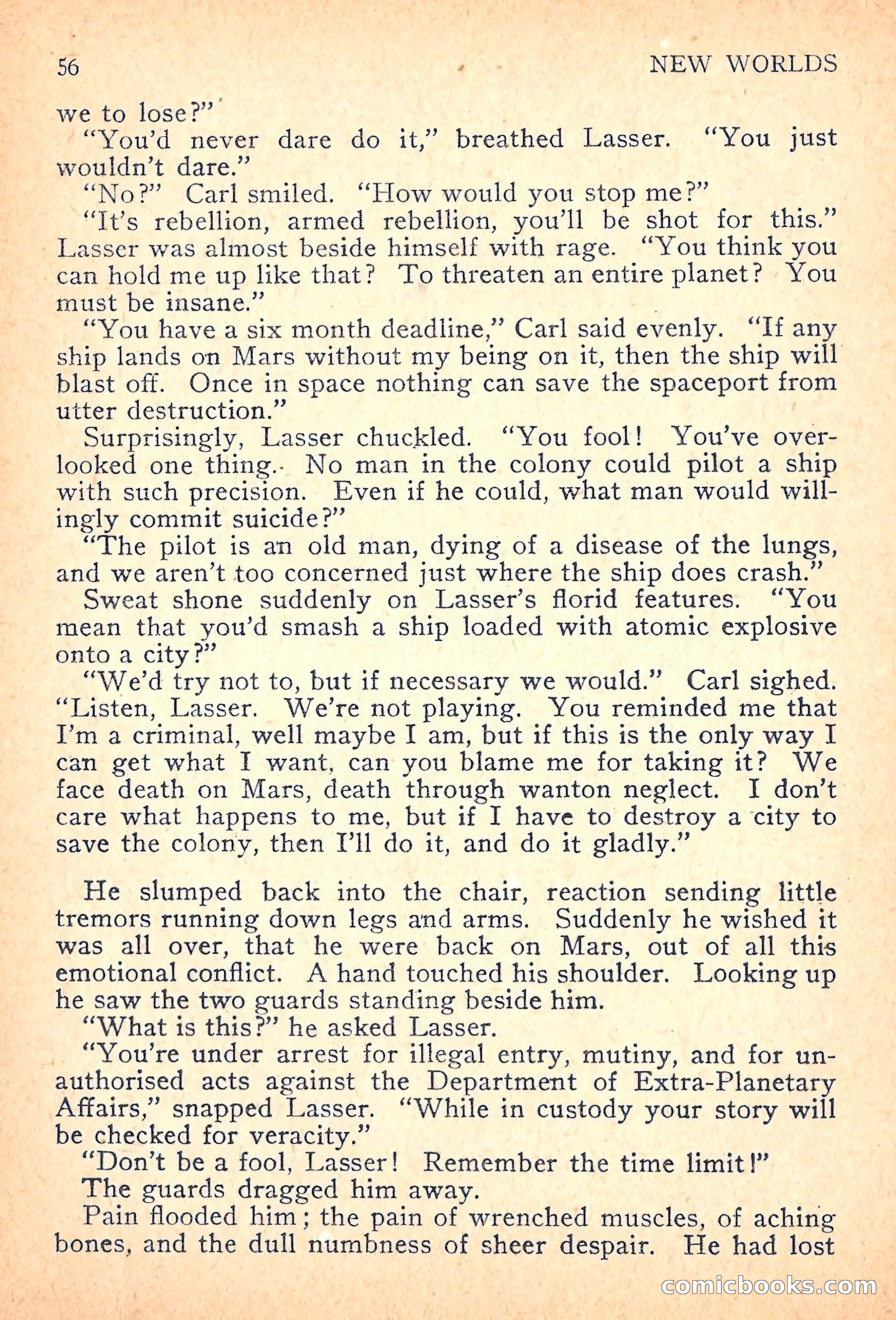 New Worlds Science Fiction, Volume 7, Number 21 — page 58 of 132