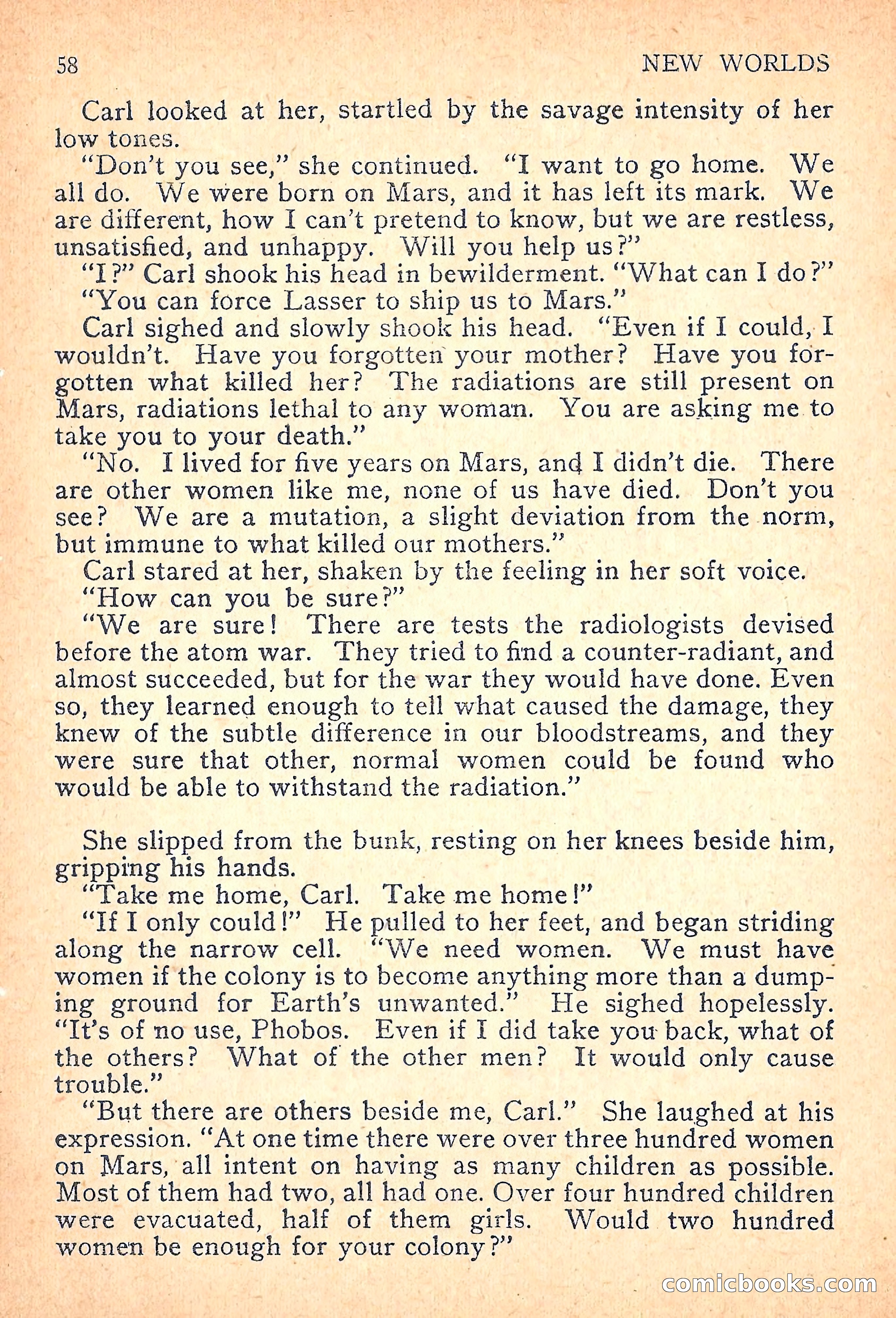 New Worlds Science Fiction, Volume 7, Number 21 — page 60 of 132