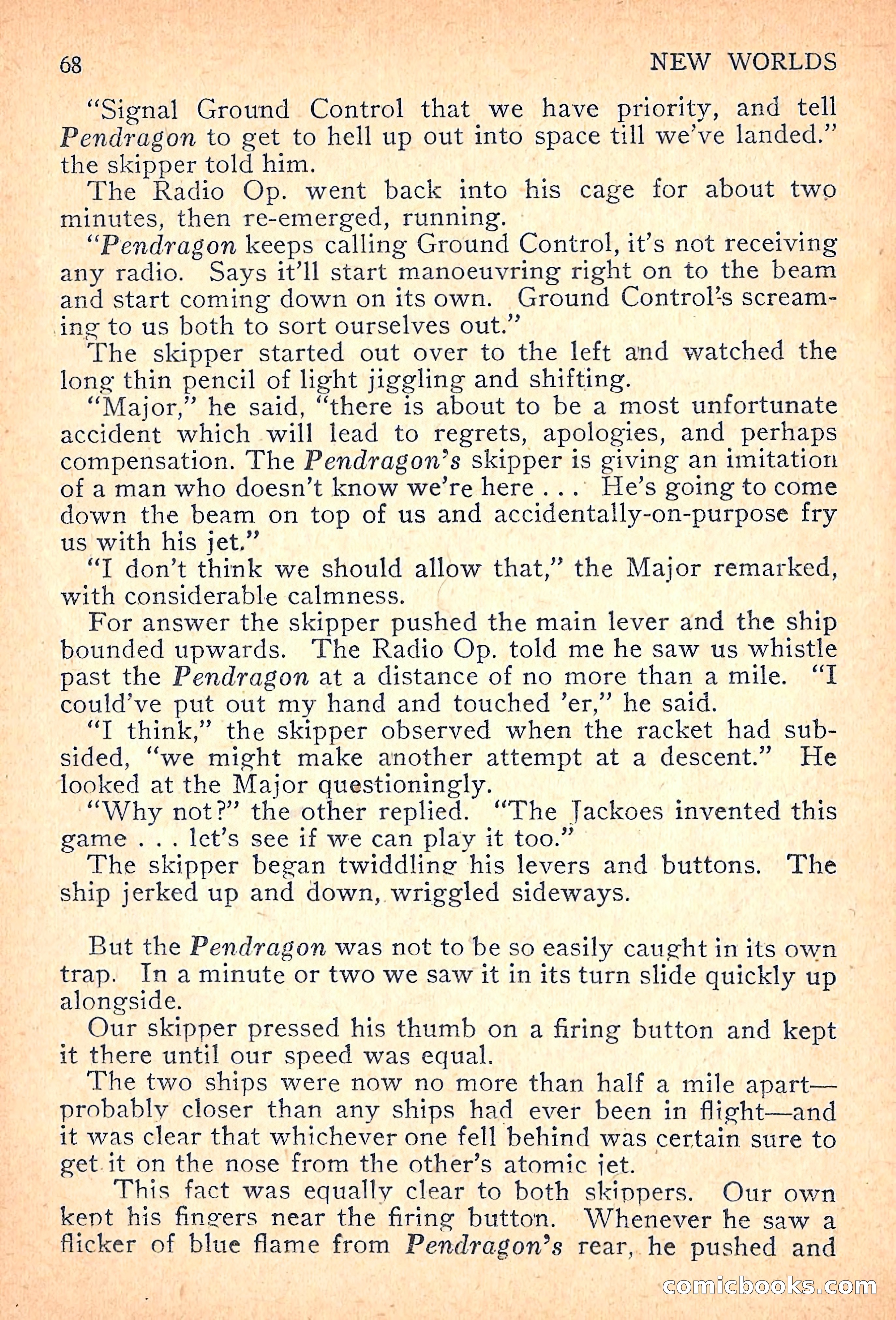 New Worlds Science Fiction, Volume 7, Number 21 — page 70 of 132