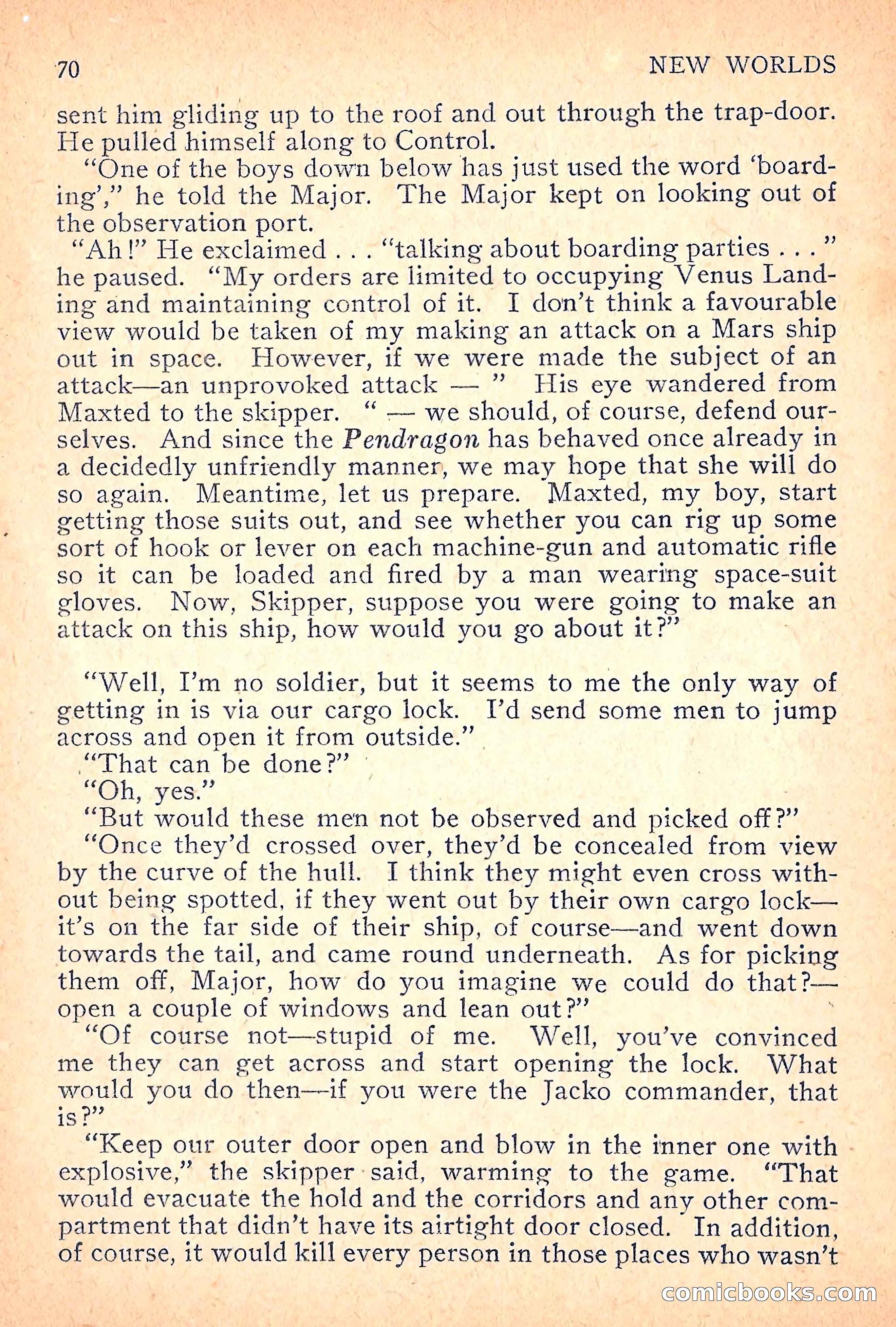 New Worlds Science Fiction, Volume 7, Number 21 — page 72 of 132