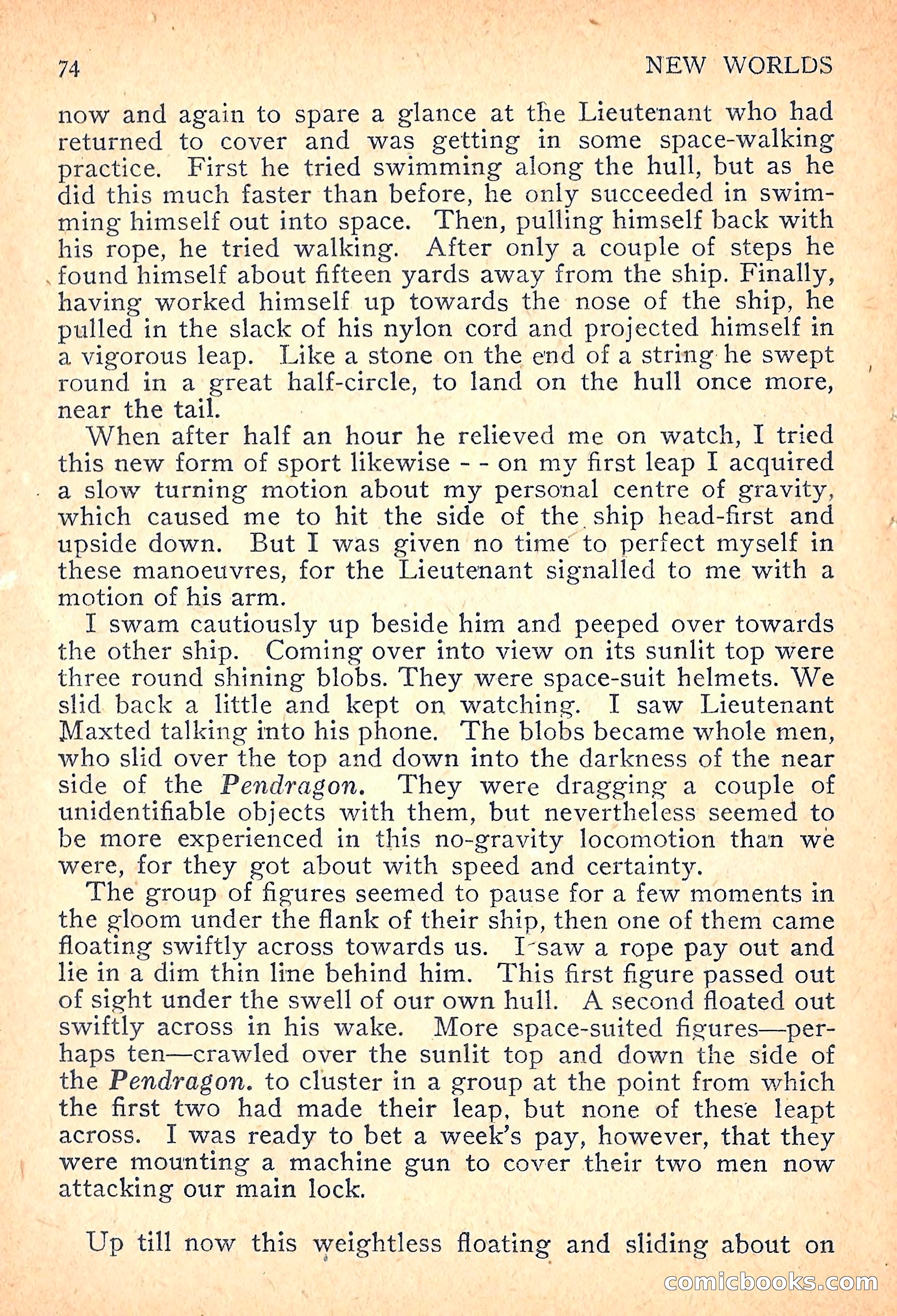 New Worlds Science Fiction, Volume 7, Number 21 — page 76 of 132
