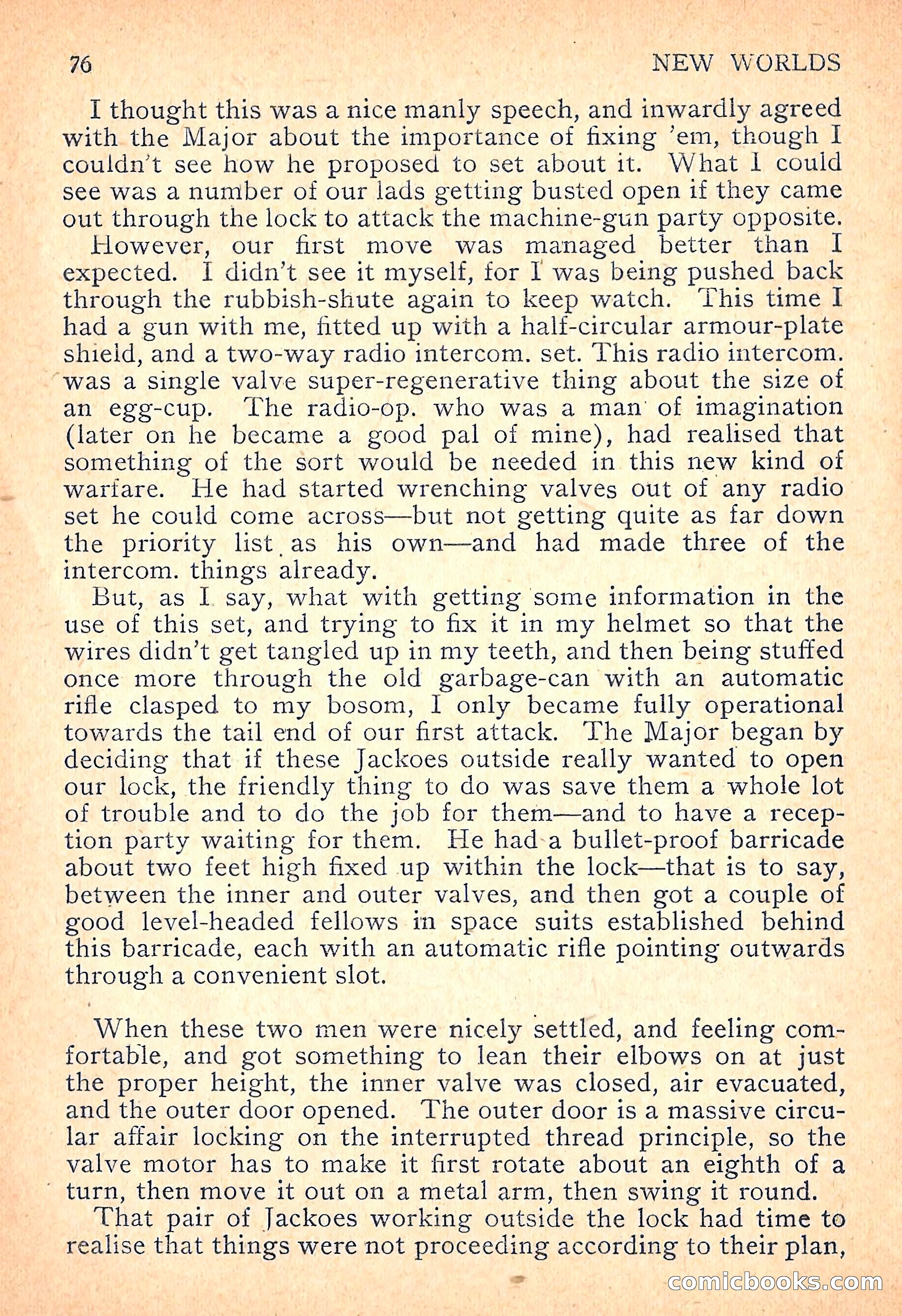 New Worlds Science Fiction, Volume 7, Number 21 — page 78 of 132