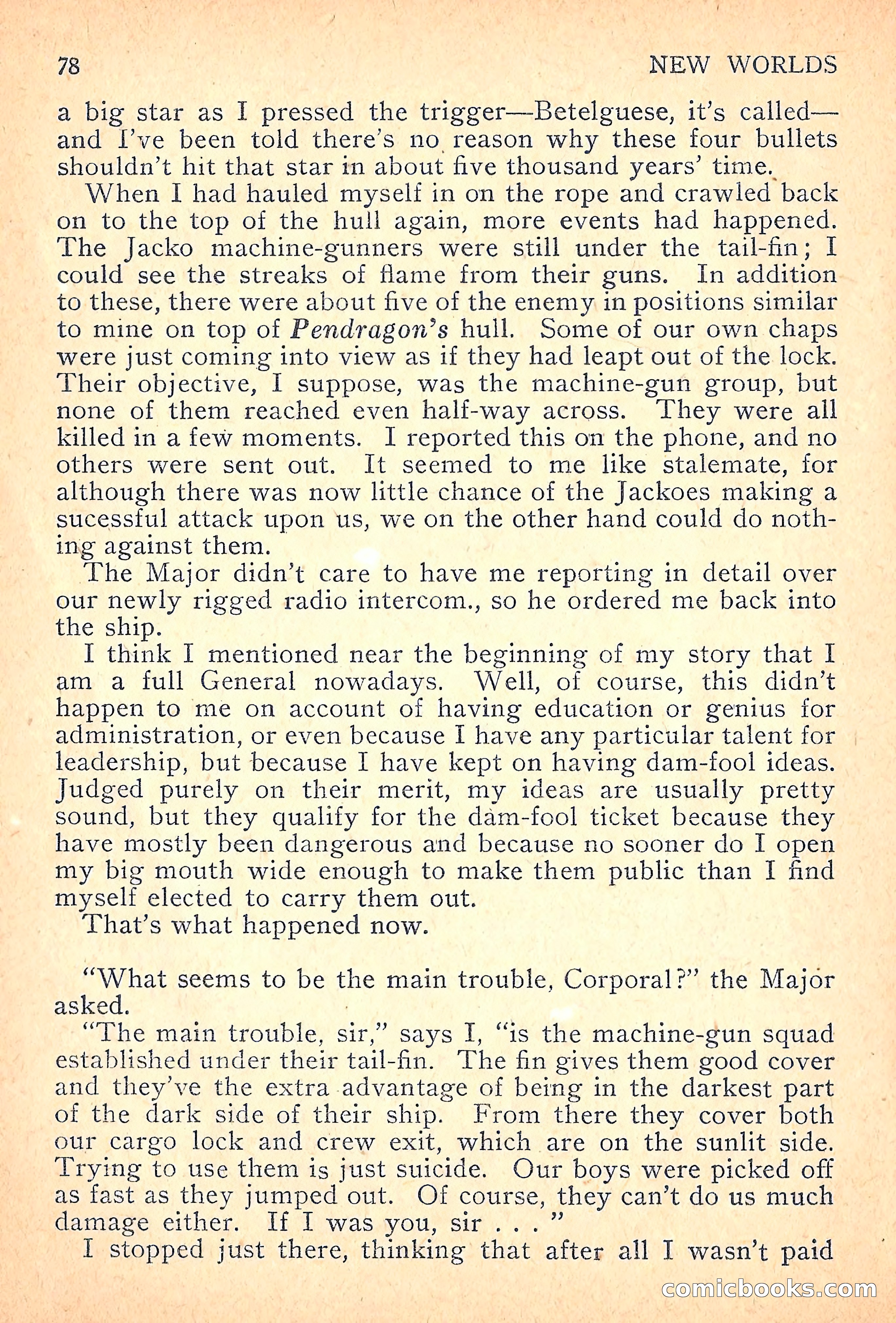 New Worlds Science Fiction, Volume 7, Number 21 — page 80 of 132