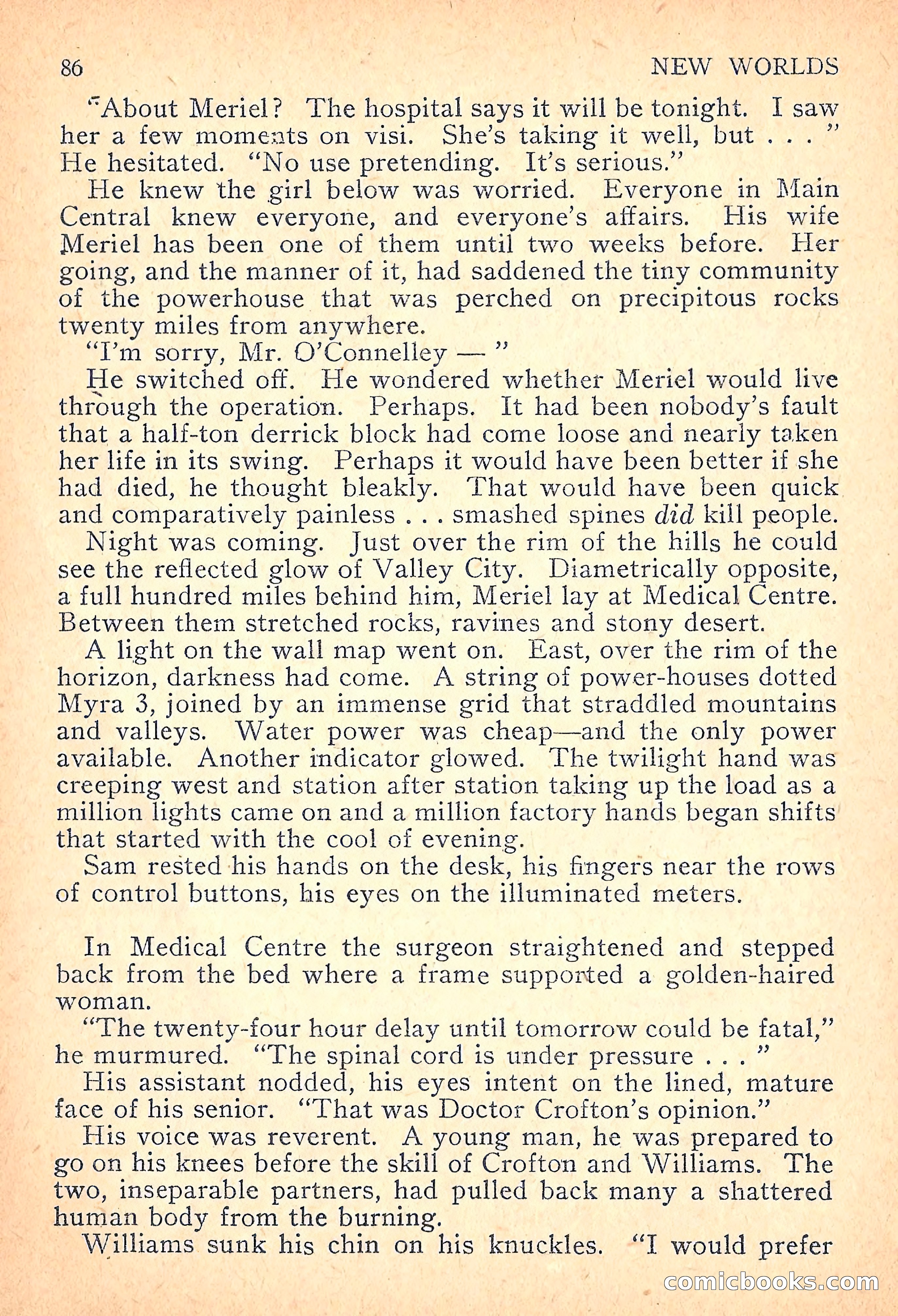 New Worlds Science Fiction, Volume 7, Number 21 — page 88 of 132
