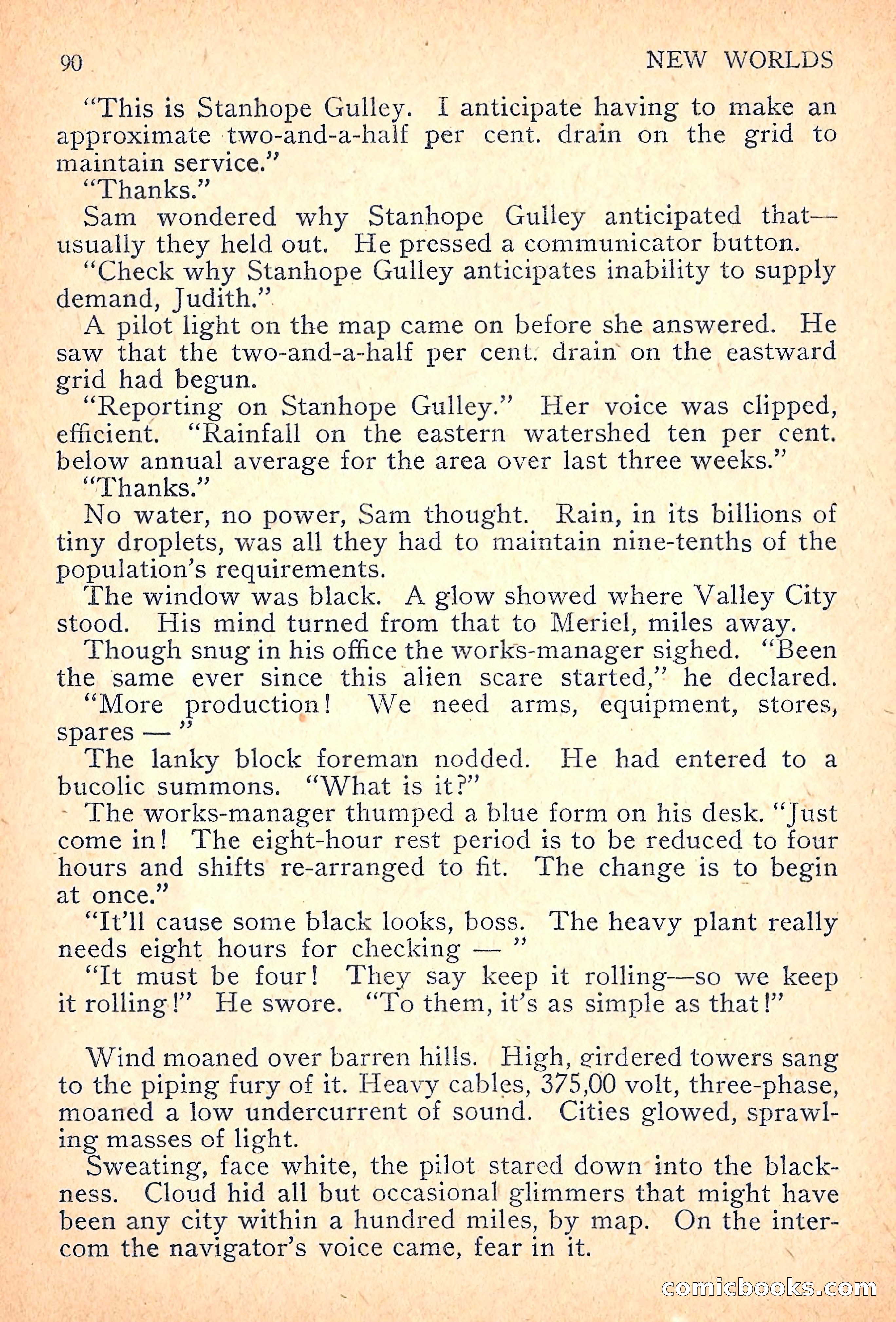 New Worlds Science Fiction, Volume 7, Number 21 — page 92 of 132