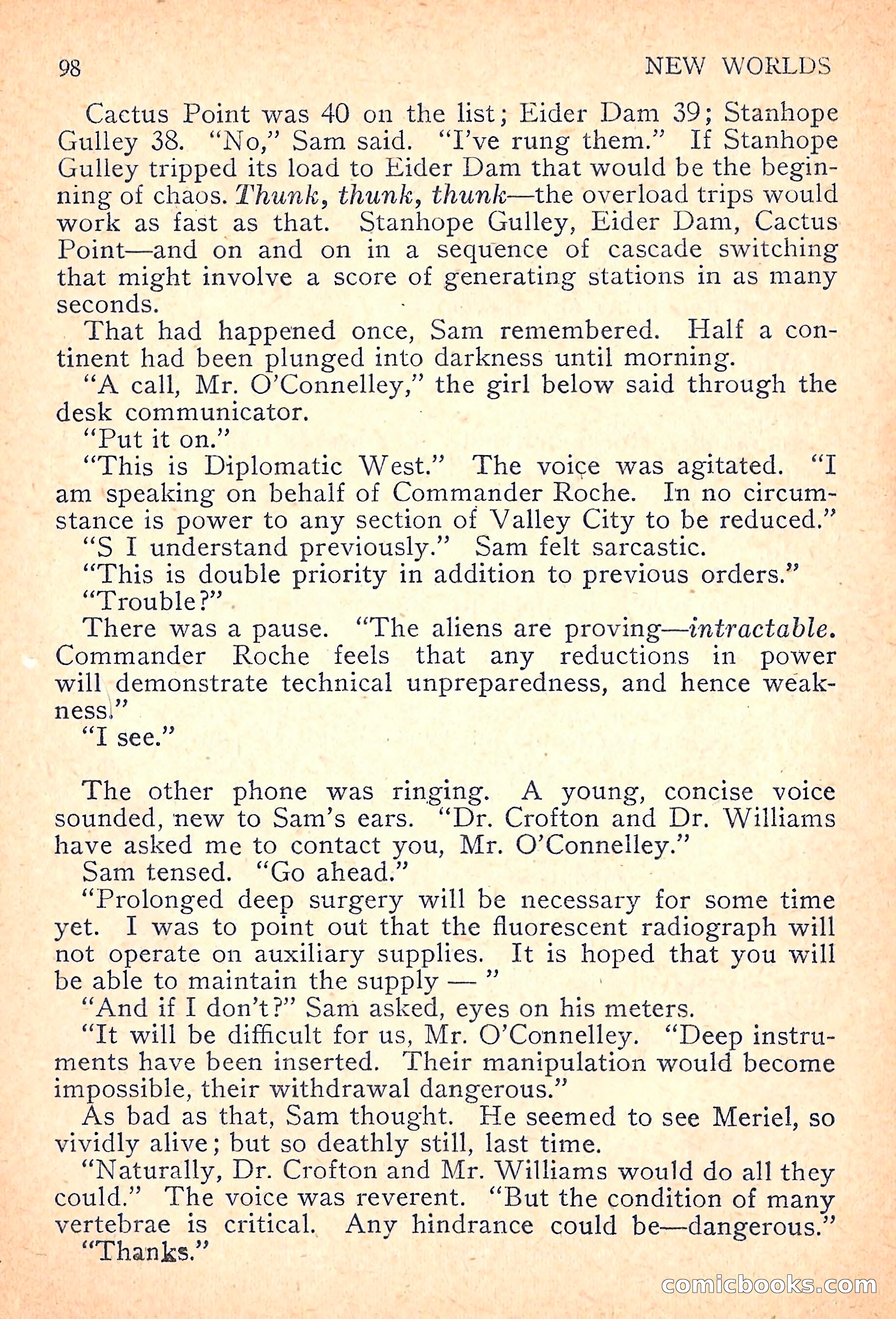 New Worlds Science Fiction, Volume 7, Number 21 — page 100 of 132