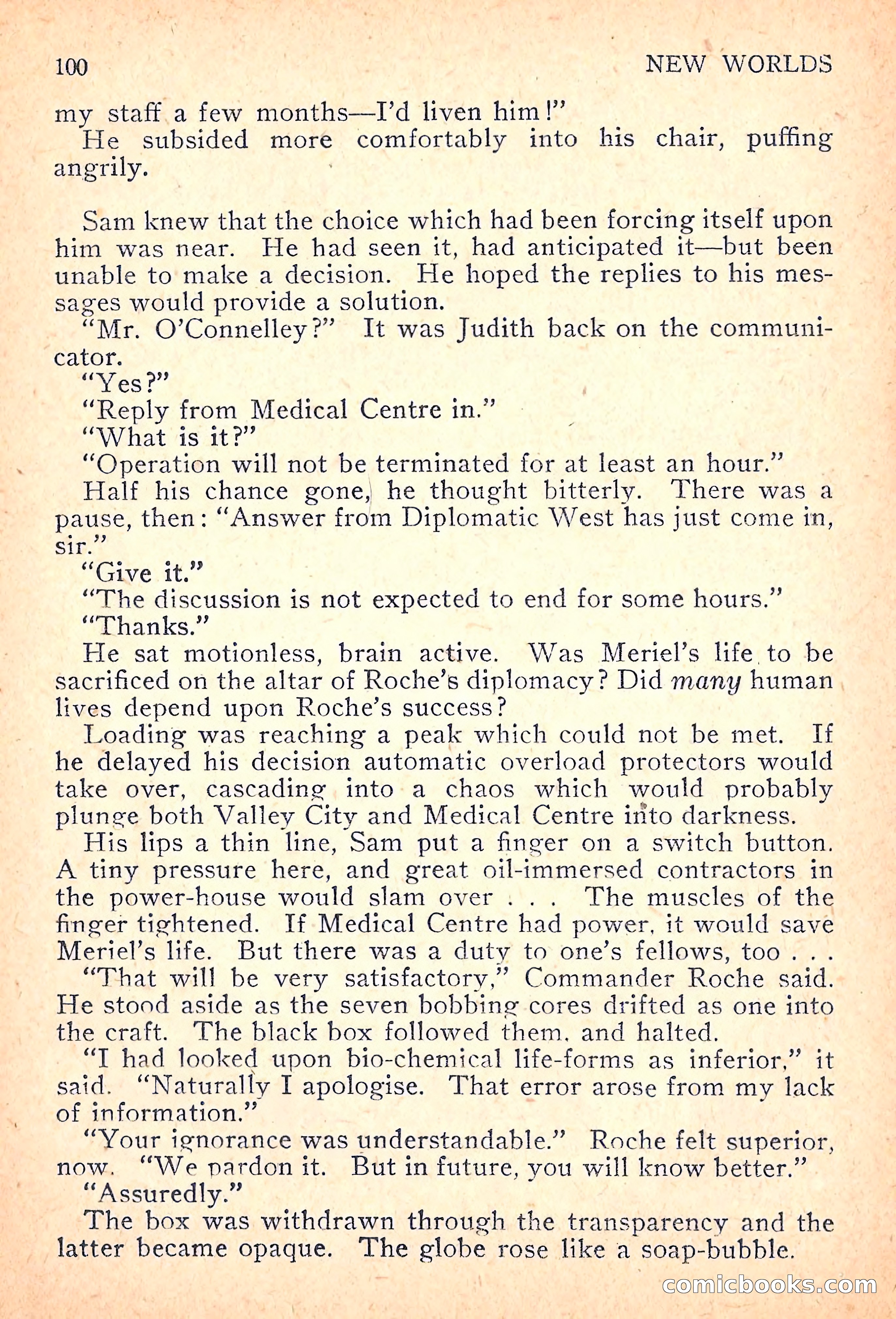 New Worlds Science Fiction, Volume 7, Number 21 — page 102 of 132