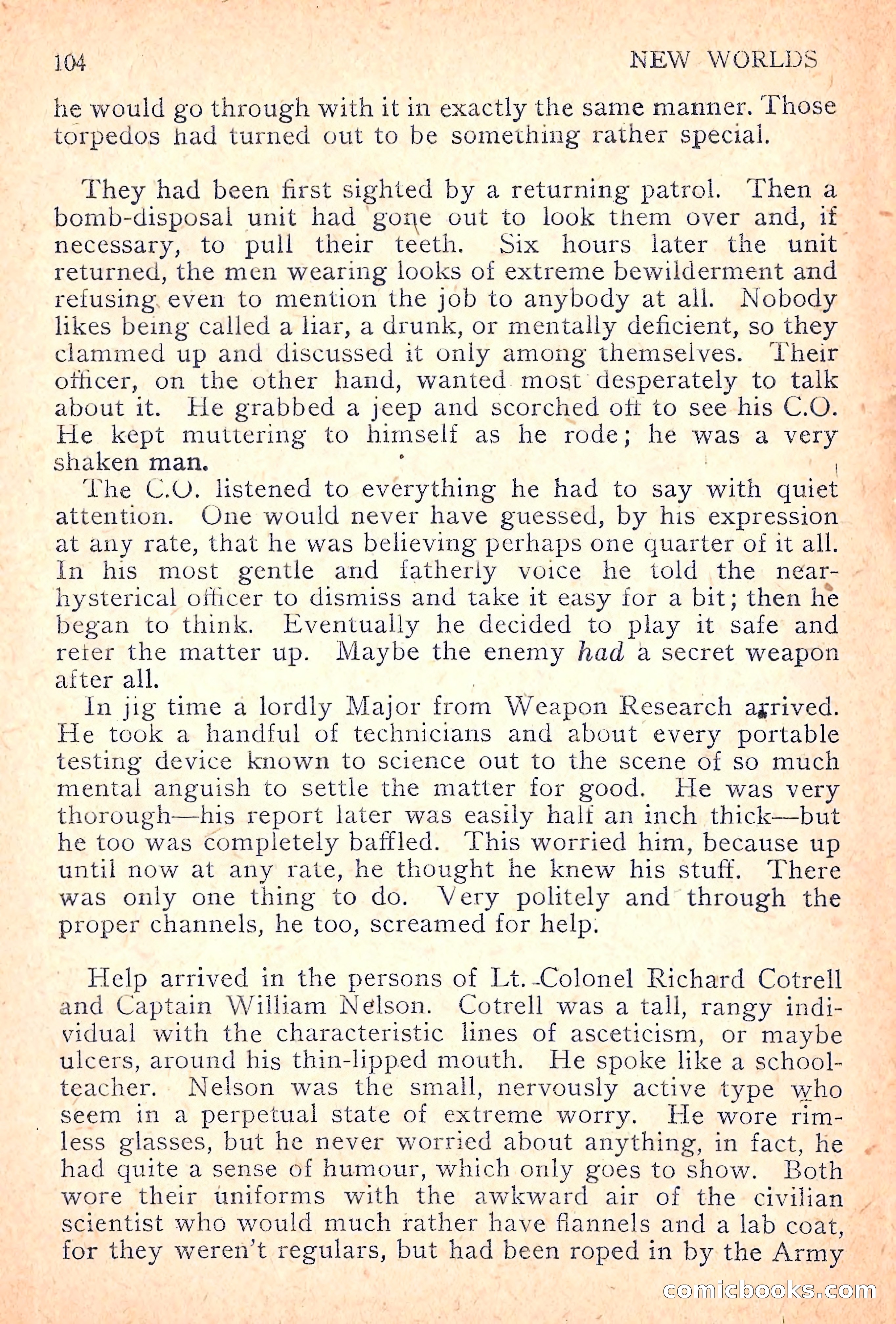 New Worlds Science Fiction, Volume 7, Number 21 — page 106 of 132