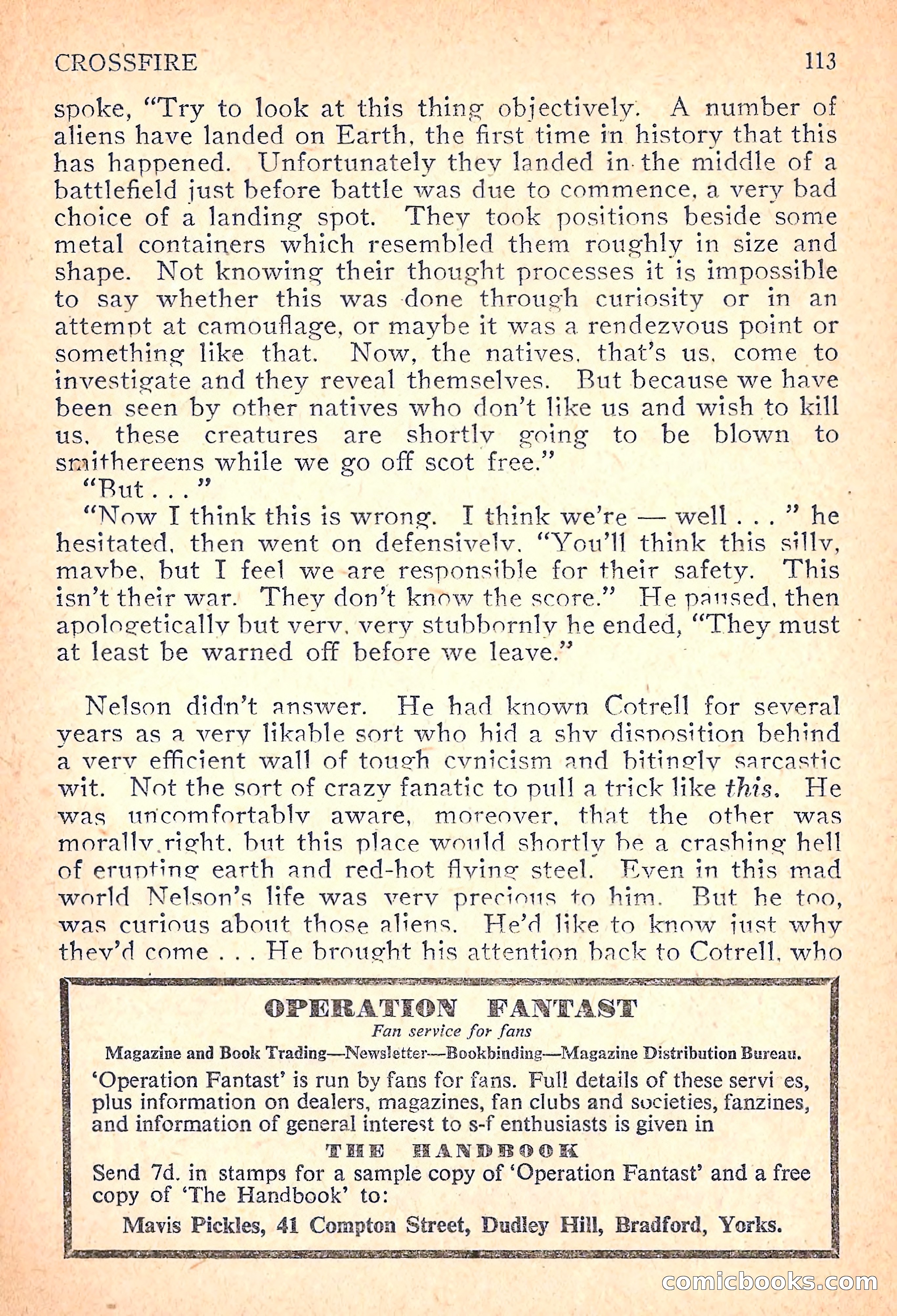 New Worlds Science Fiction, Volume 7, Number 21 — page 115 of 132