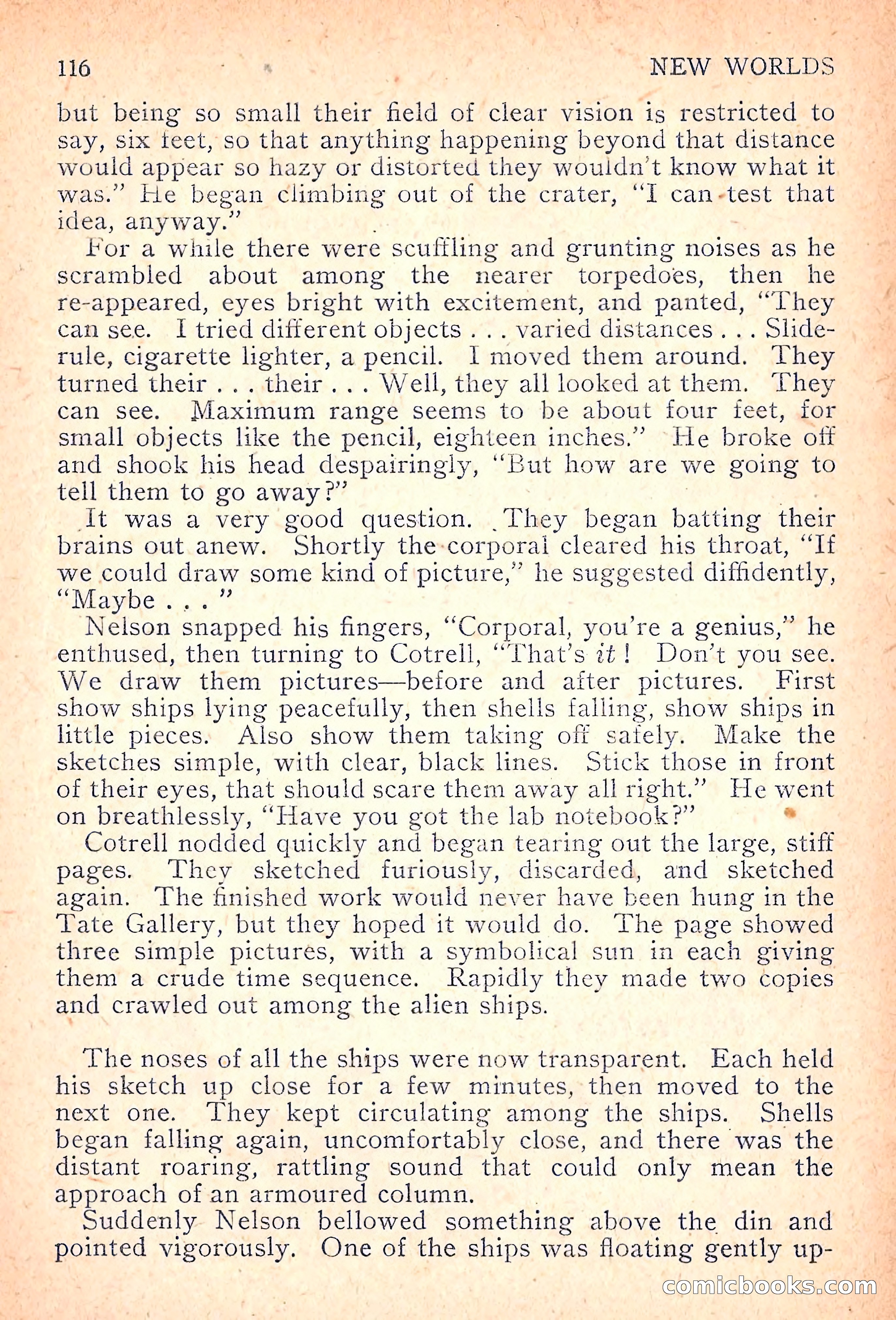 New Worlds Science Fiction, Volume 7, Number 21 — page 118 of 132